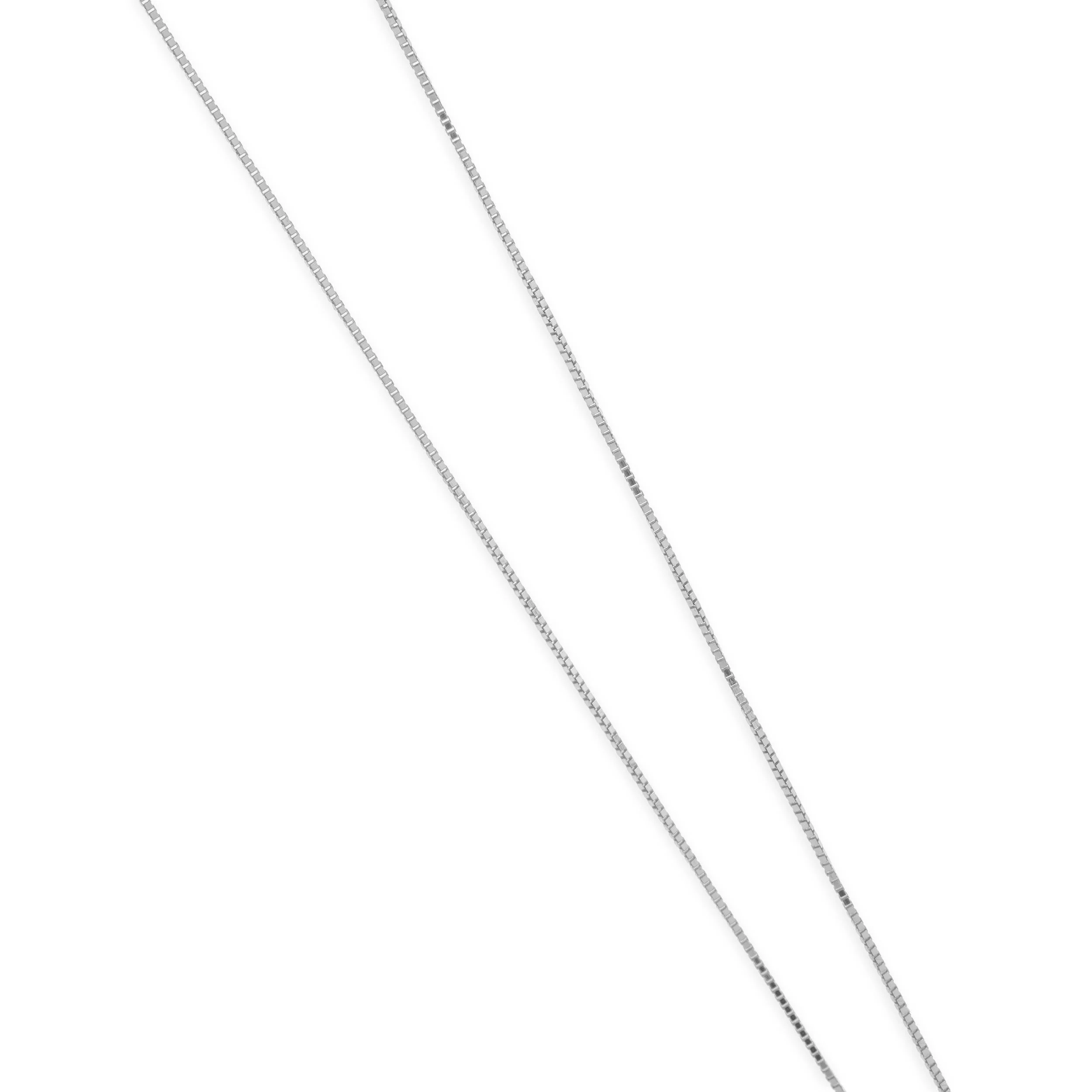 10 Karat White Gold Diamond Graduated Journey Necklace - Image 3