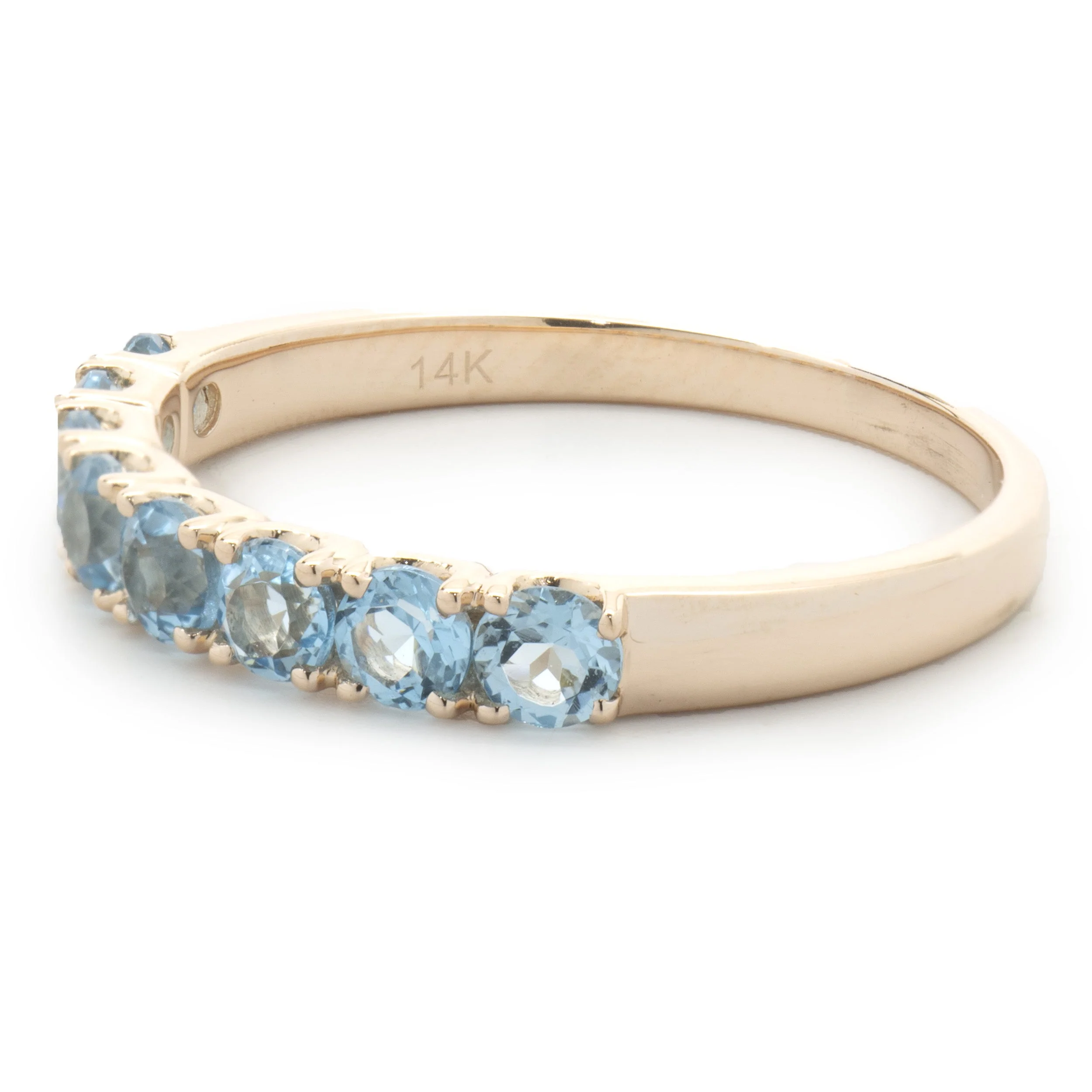 14 Karat Rose Gold Apatite Ring - Image 2