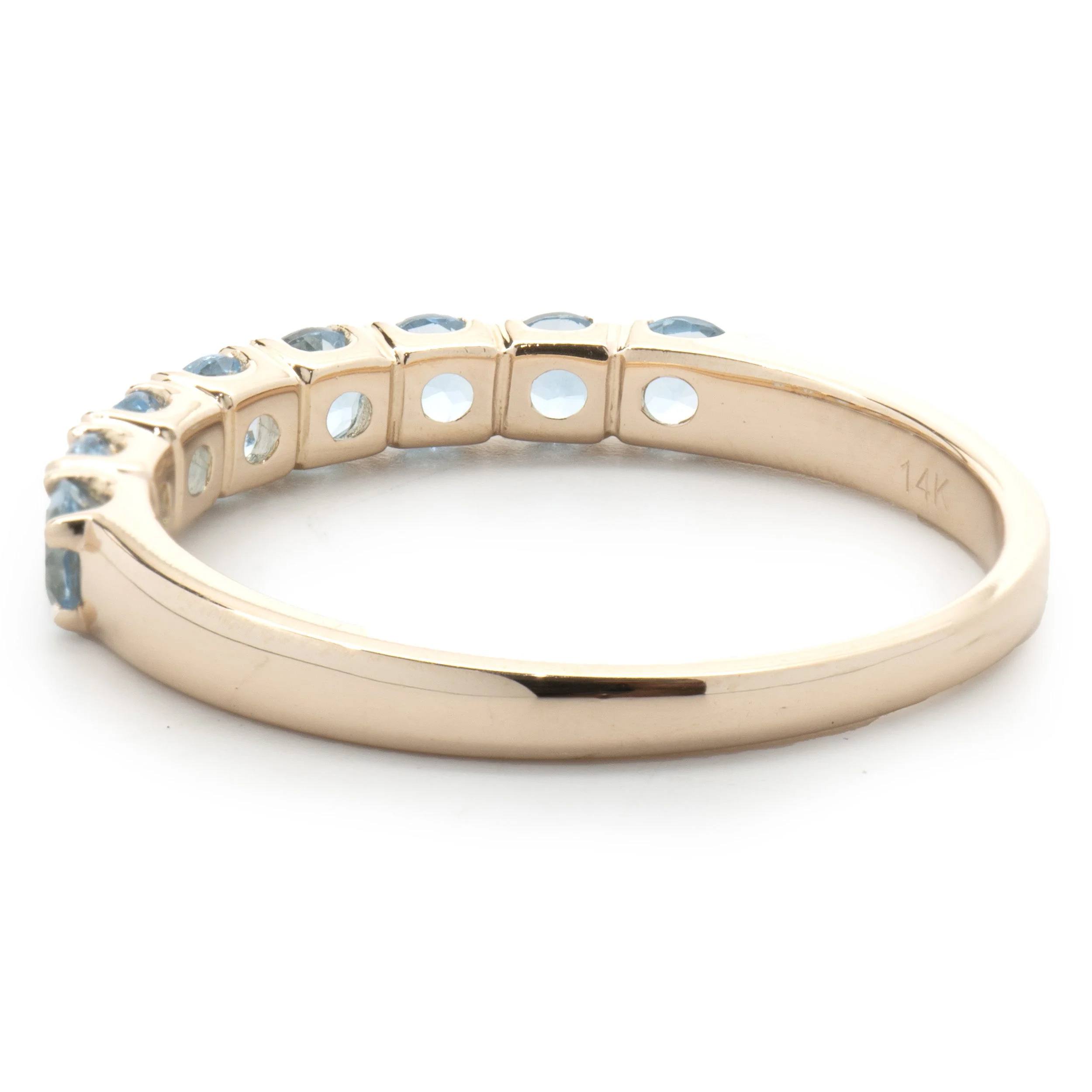 14 Karat Rose Gold Apatite Ring - Image 3