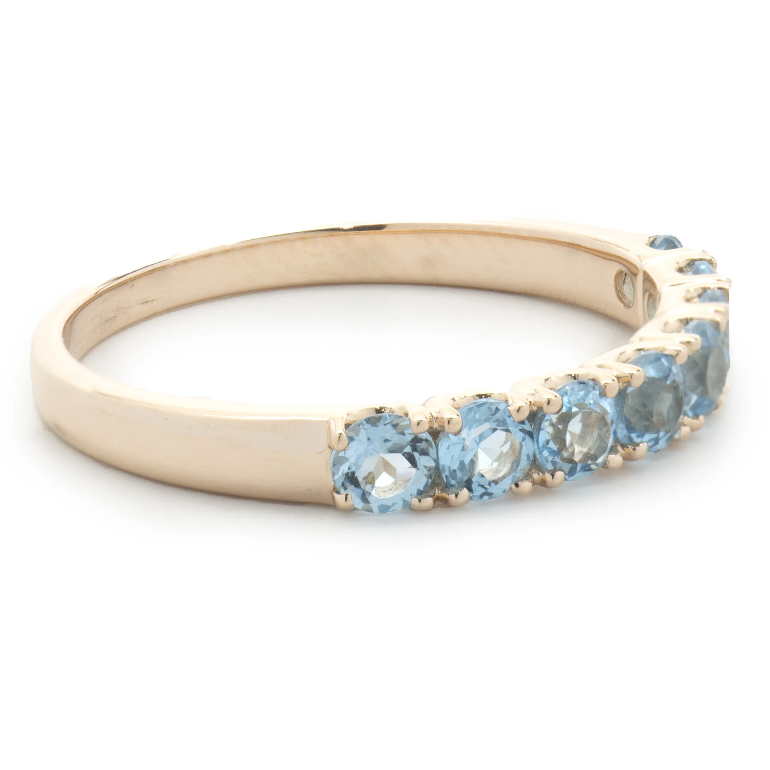 14 Karat Rose Gold Apatite Ring - Image 4