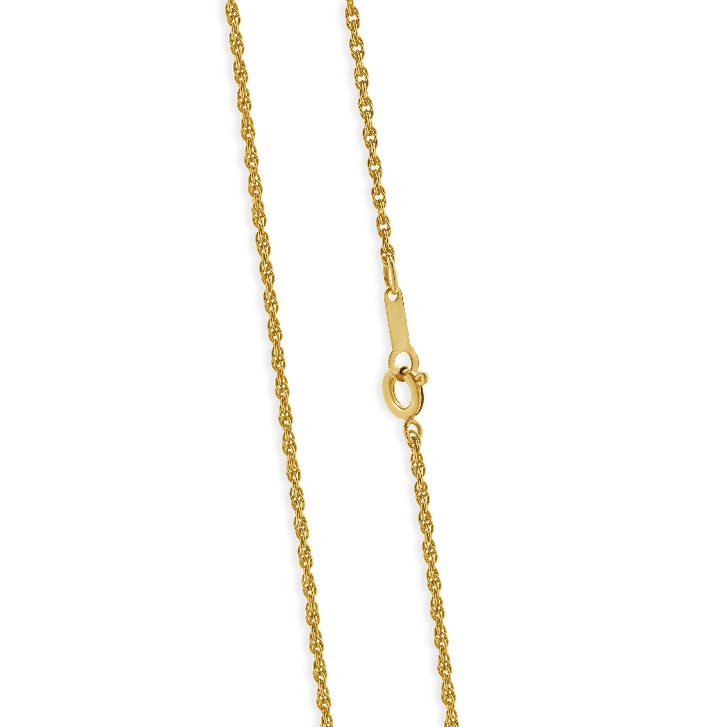 14 Karat Two Tone Diamond Chevron Necklace - Image 3