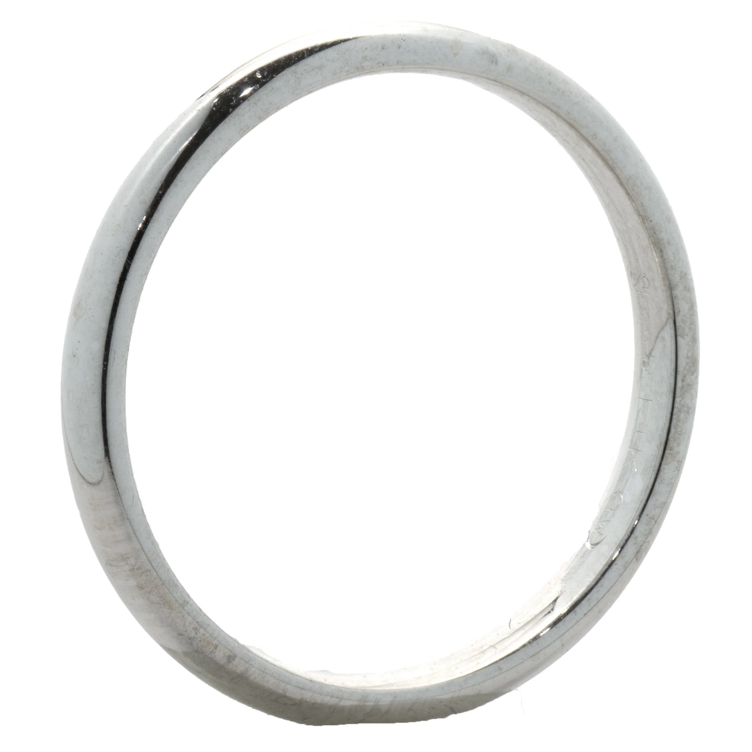 14 Karat White Gold 2.2MM Band - Image 3