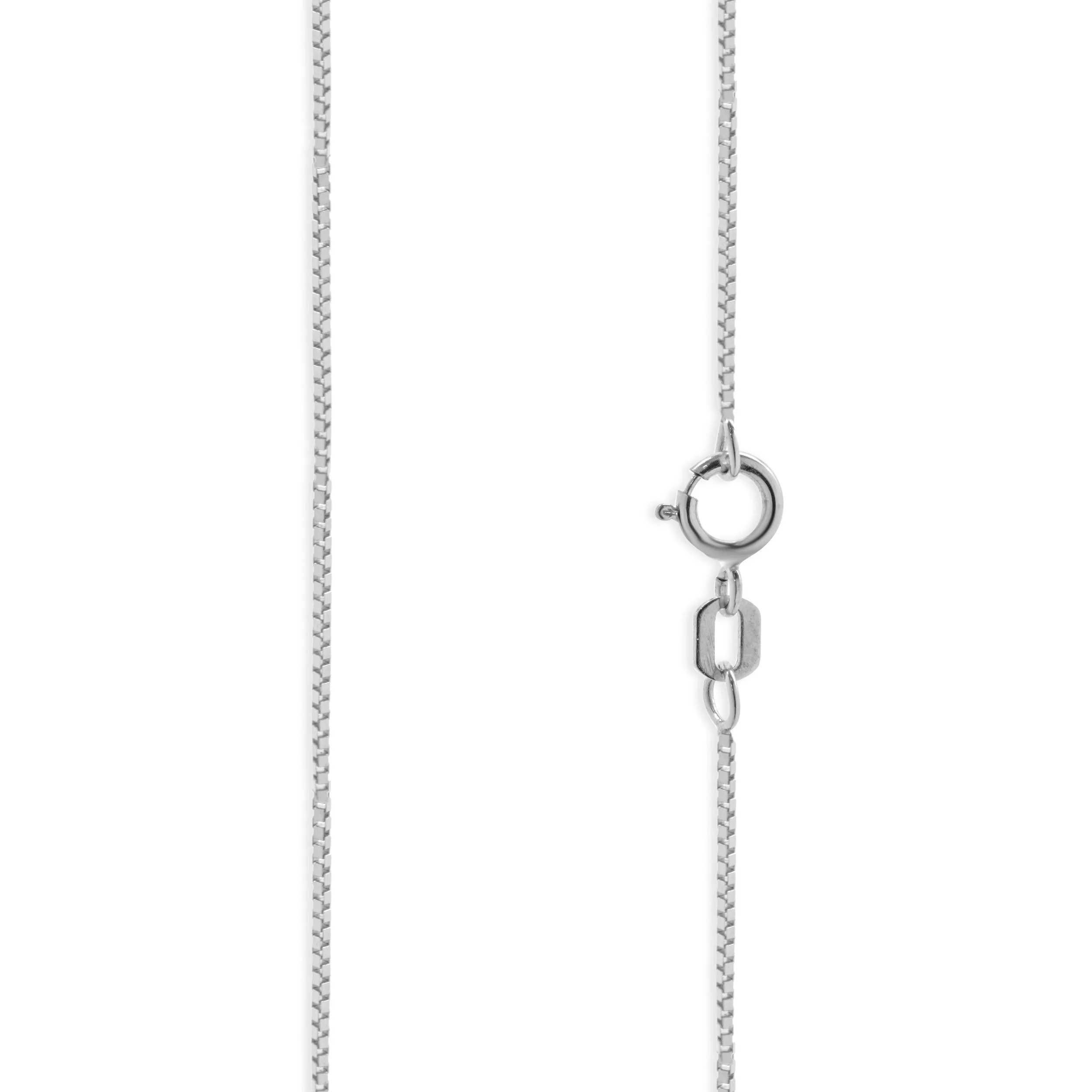 14 Karat White Gold Diamond Knot Necklace - Image 4