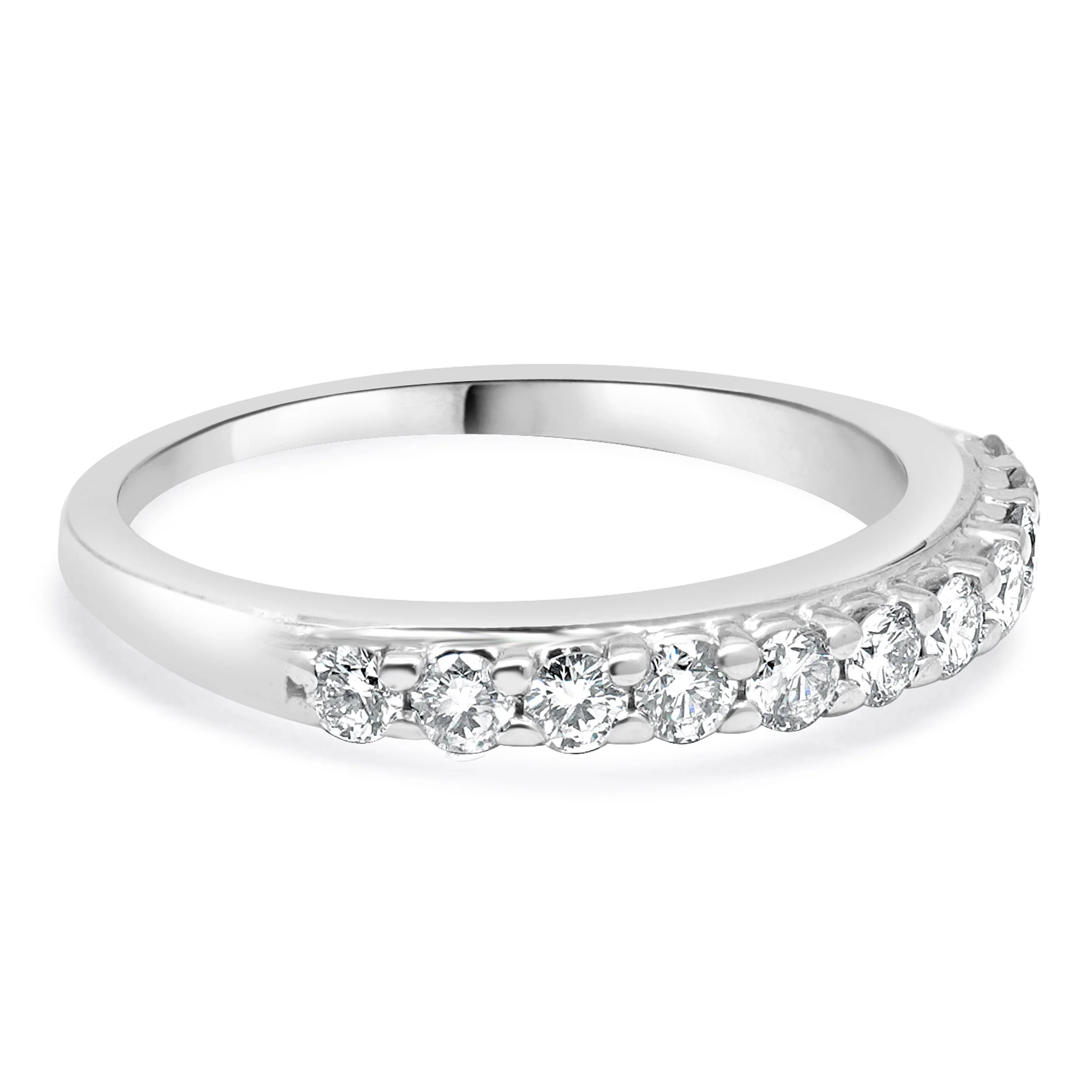 14 Karat White Gold Diamond Ring - Image 4