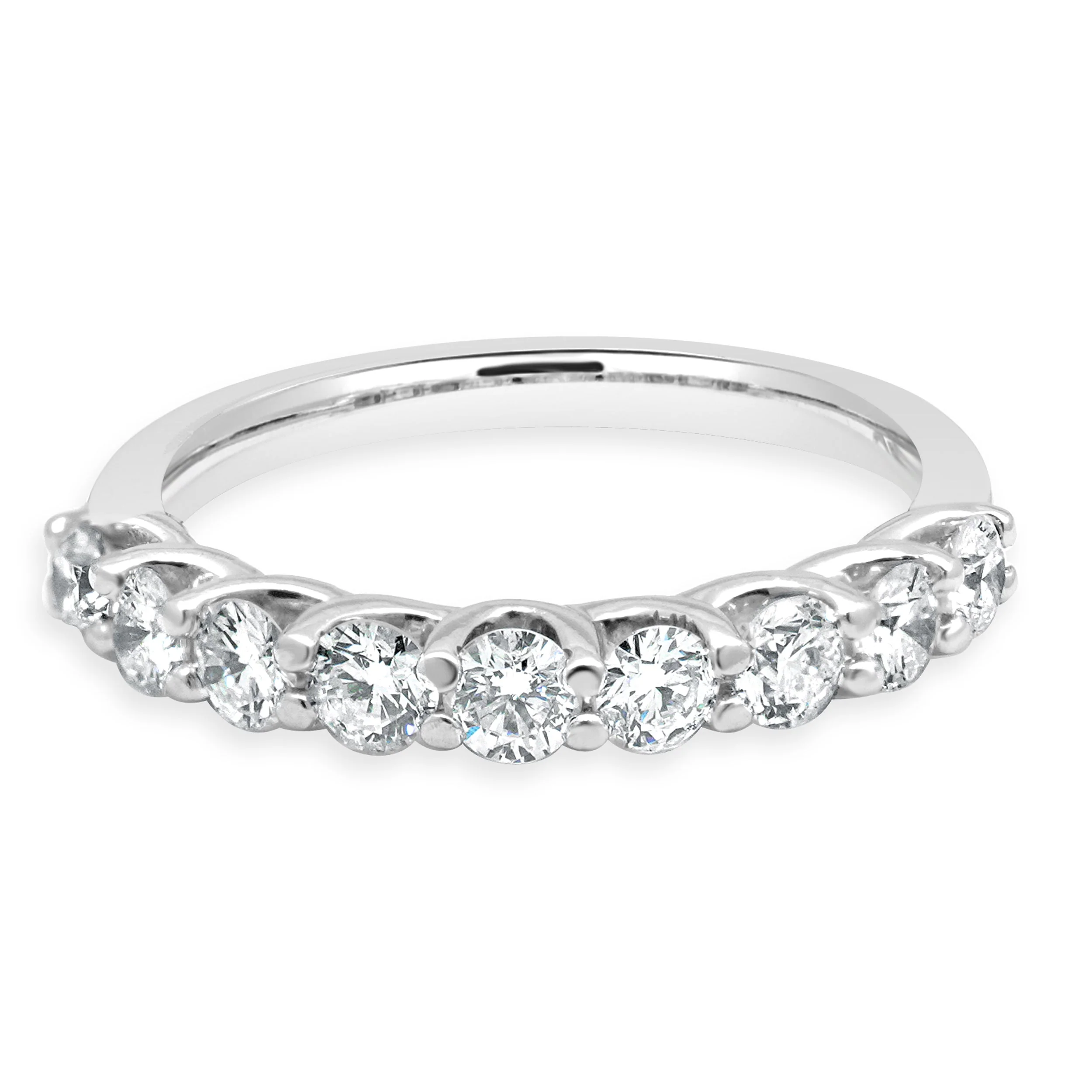 14 Karat White Gold Diamond Ring