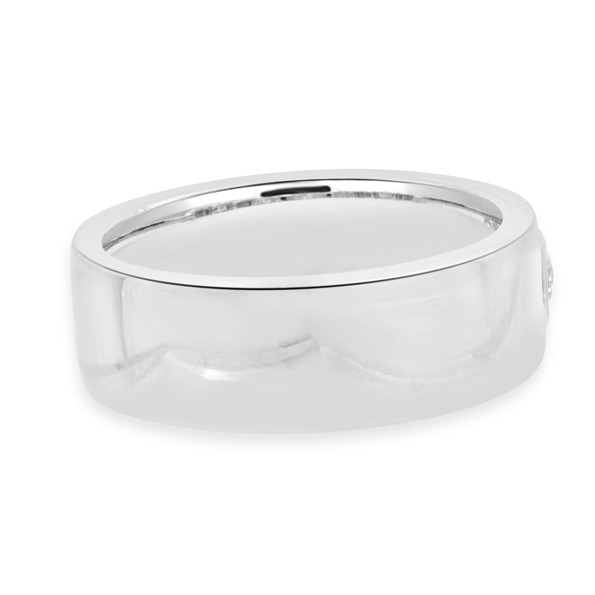 14 Karat White Gold Neil Lane Mens Diamond Band - Image 3