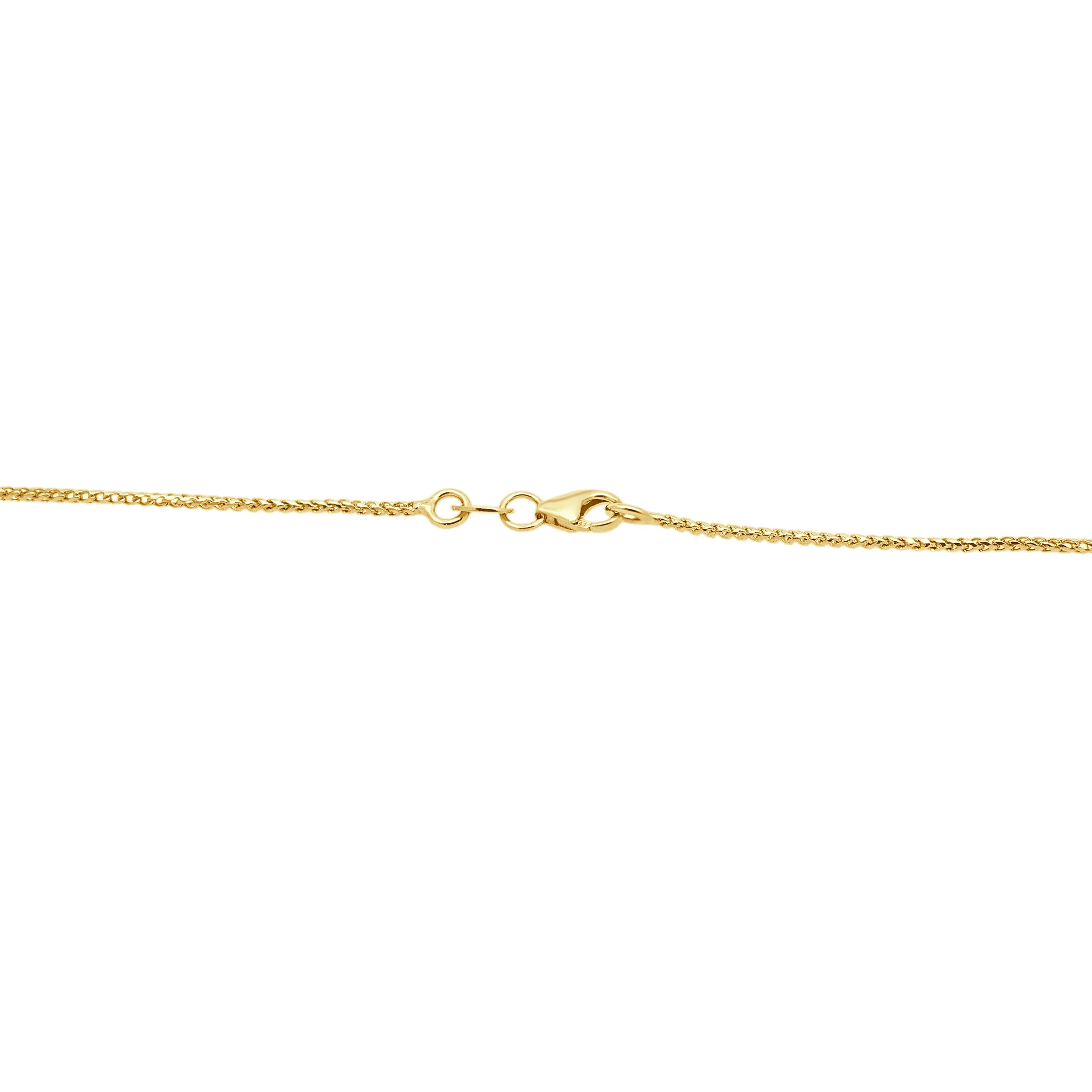 14 Karat Yellow Gold Budda Head Necklace - Image 3