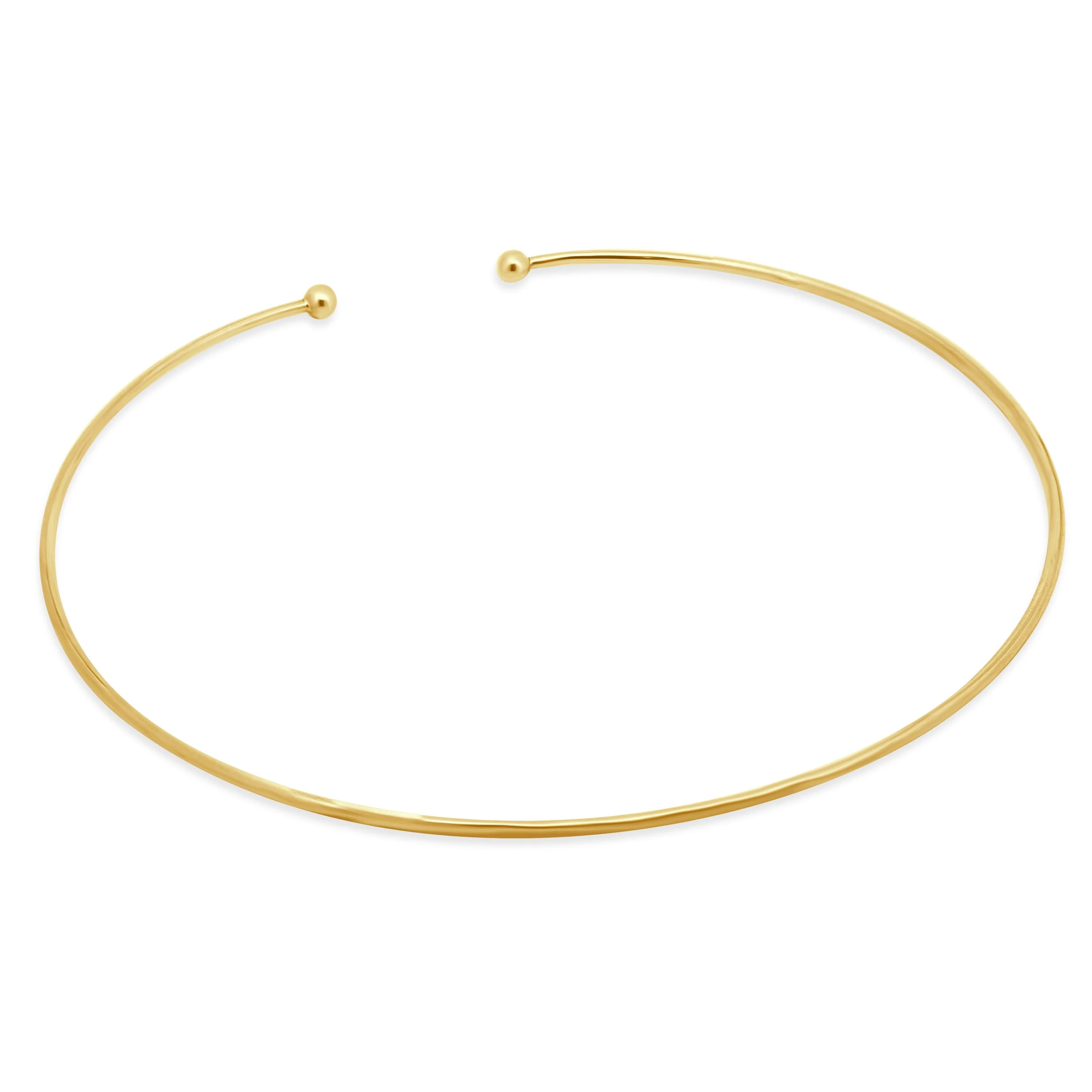14 Karat Yellow Gold Collar Necklace