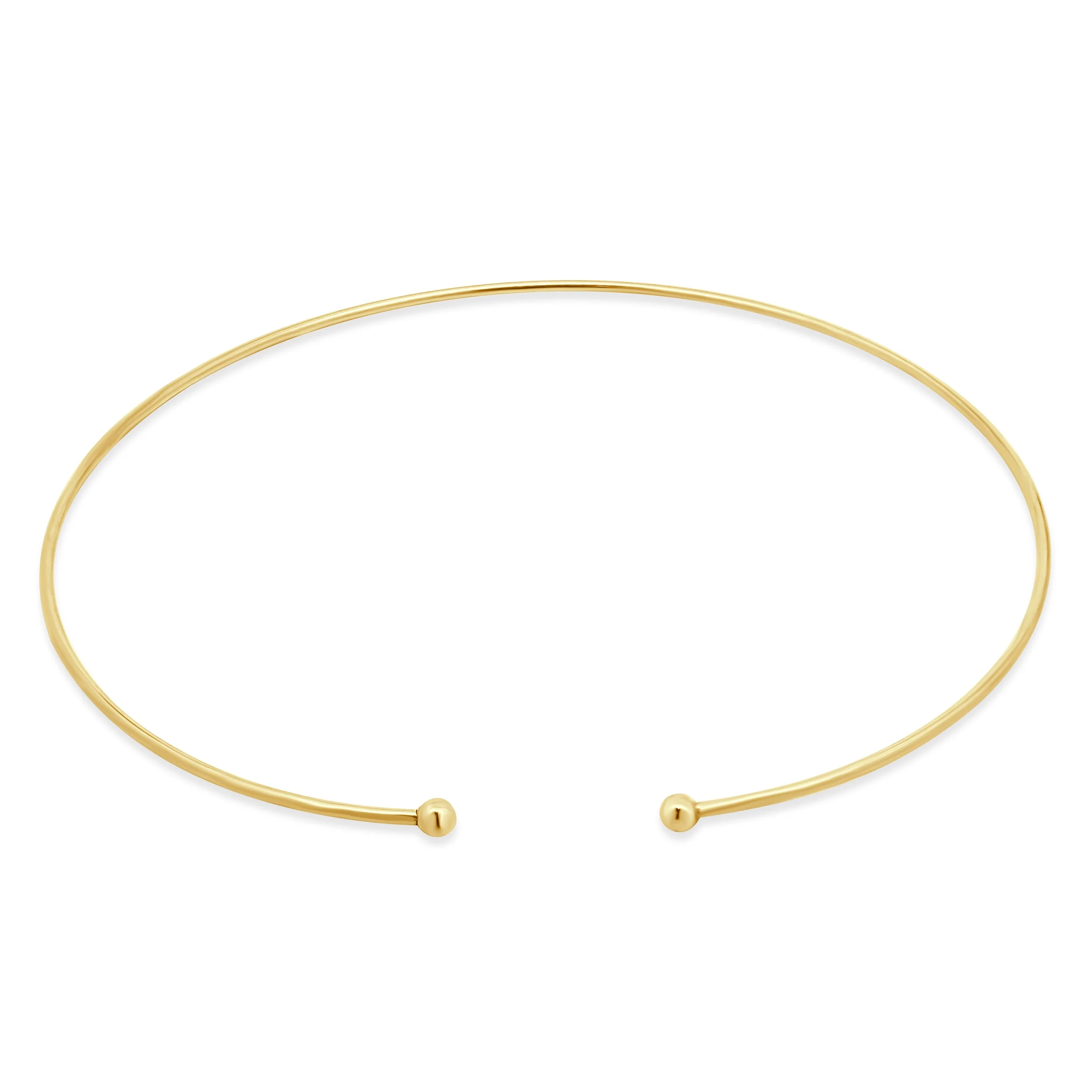 14 Karat Yellow Gold Collar Necklace - Image 3