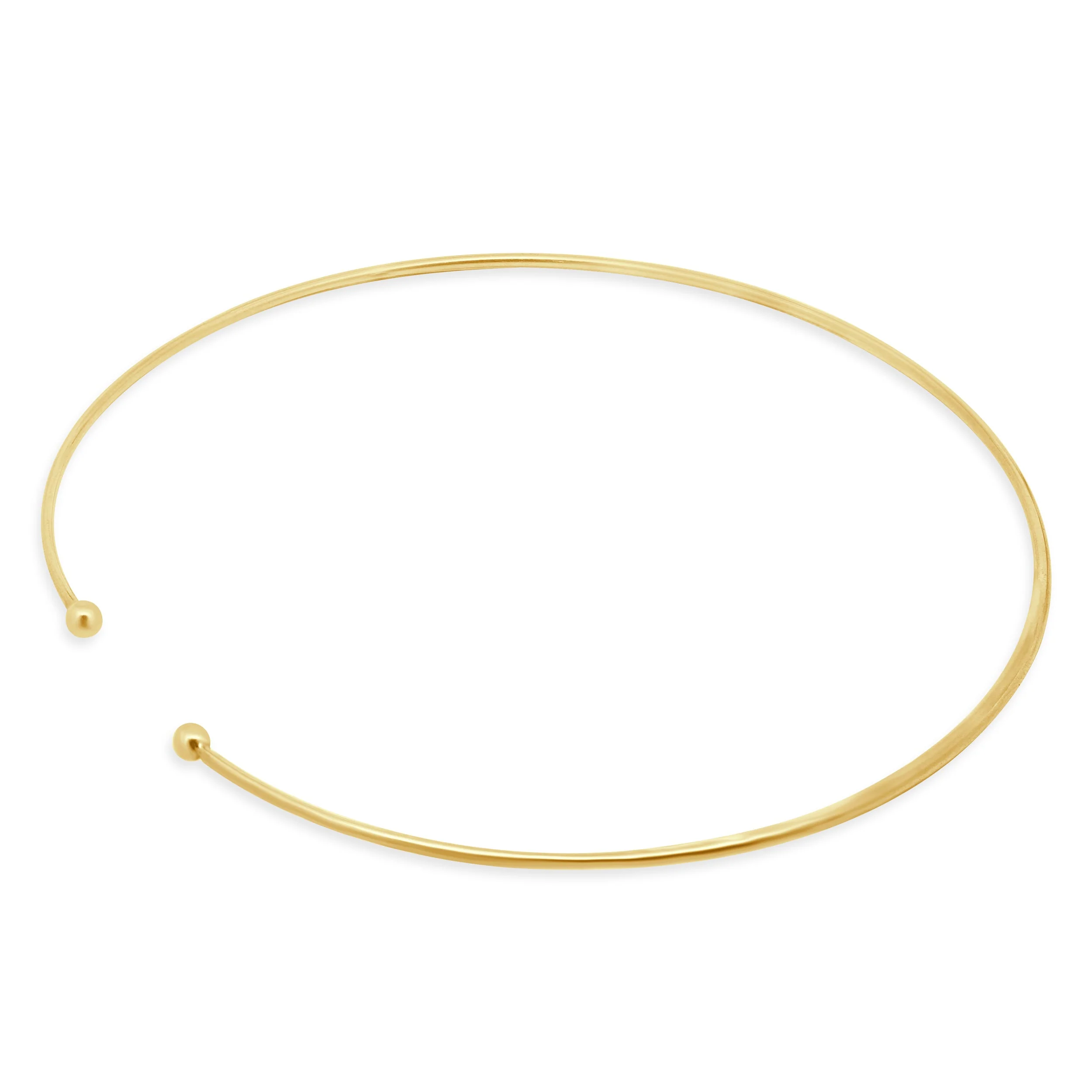 14 Karat Yellow Gold Collar Necklace - Image 4