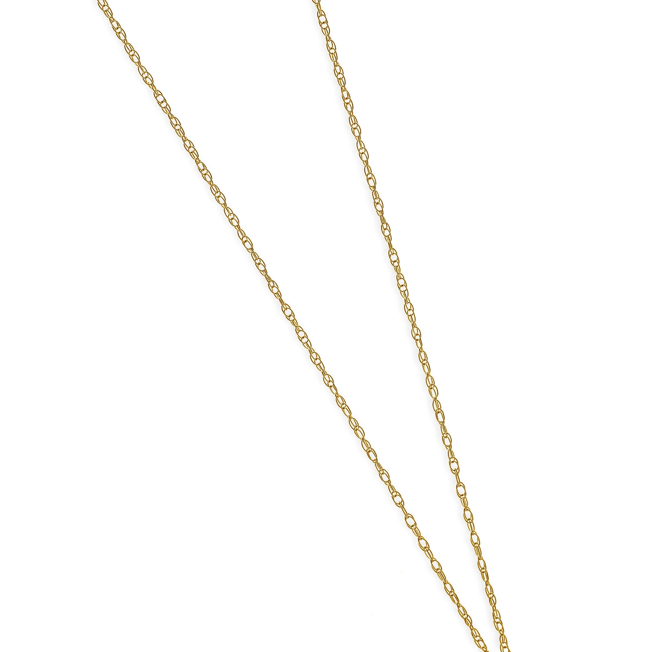 14 Karat Yellow Gold Diamond Bezel Set Necklace - Image 4