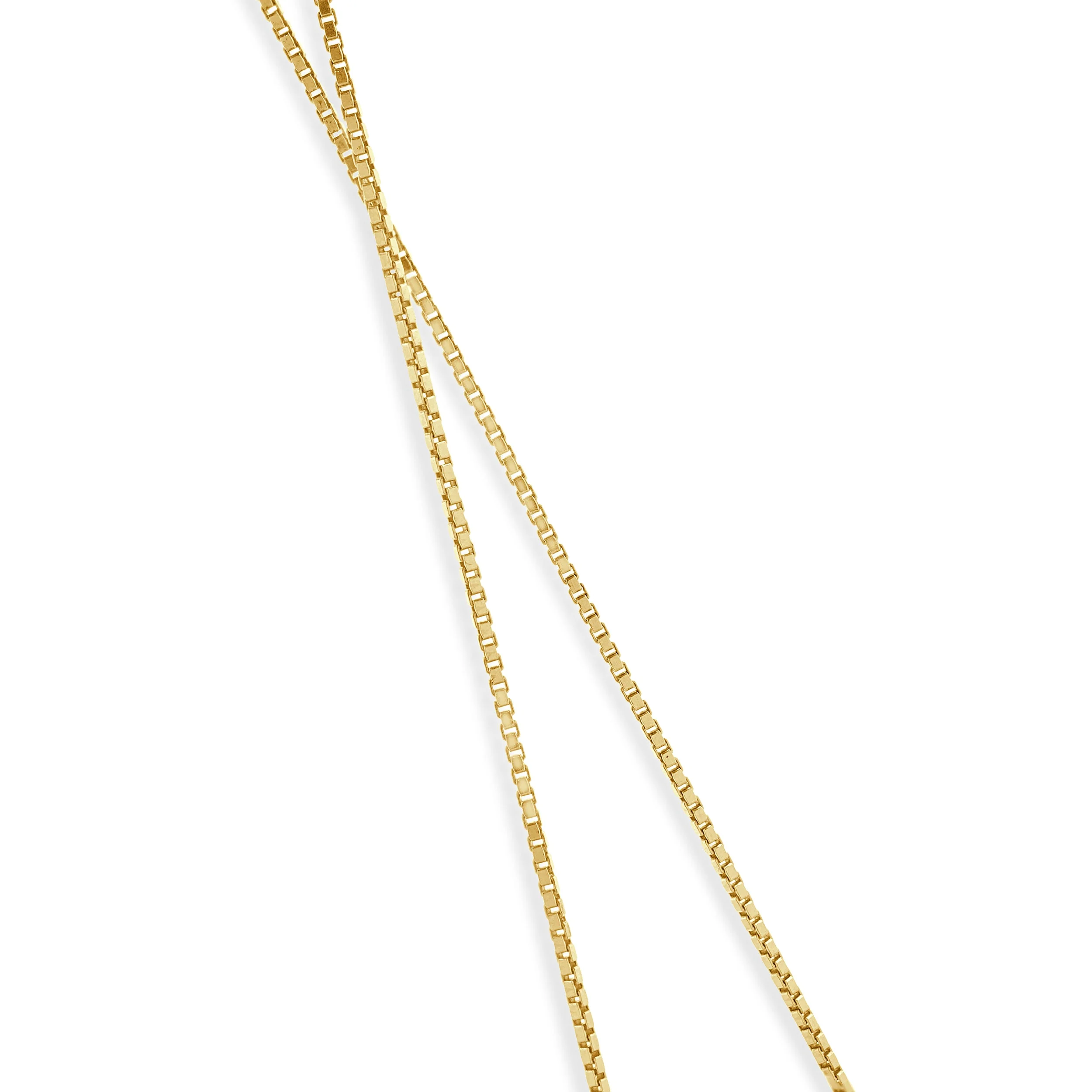 14 Karat Yellow Gold Diamond Cross Necklace - Image 4