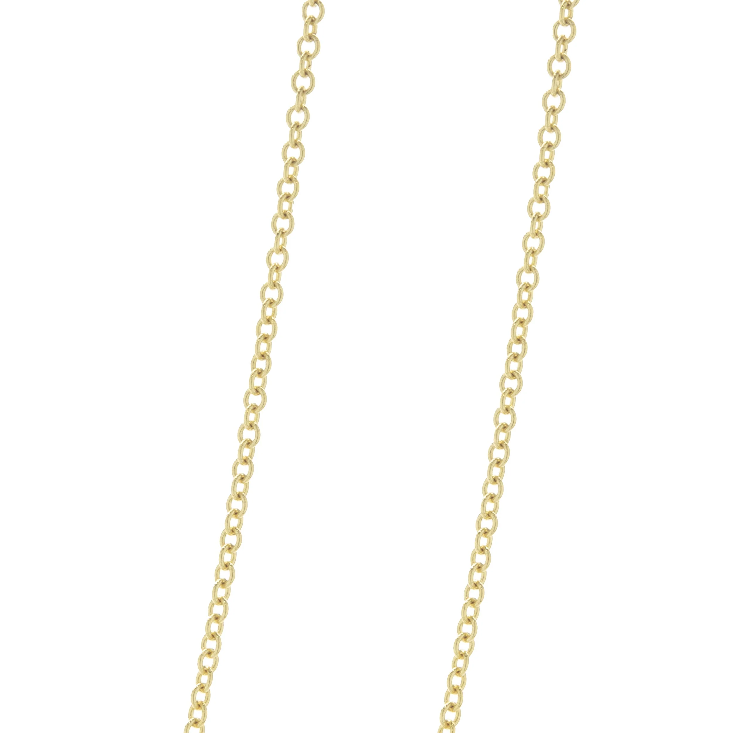 14 Karat Yellow Gold Diamond Solitaire Necklace - Image 3