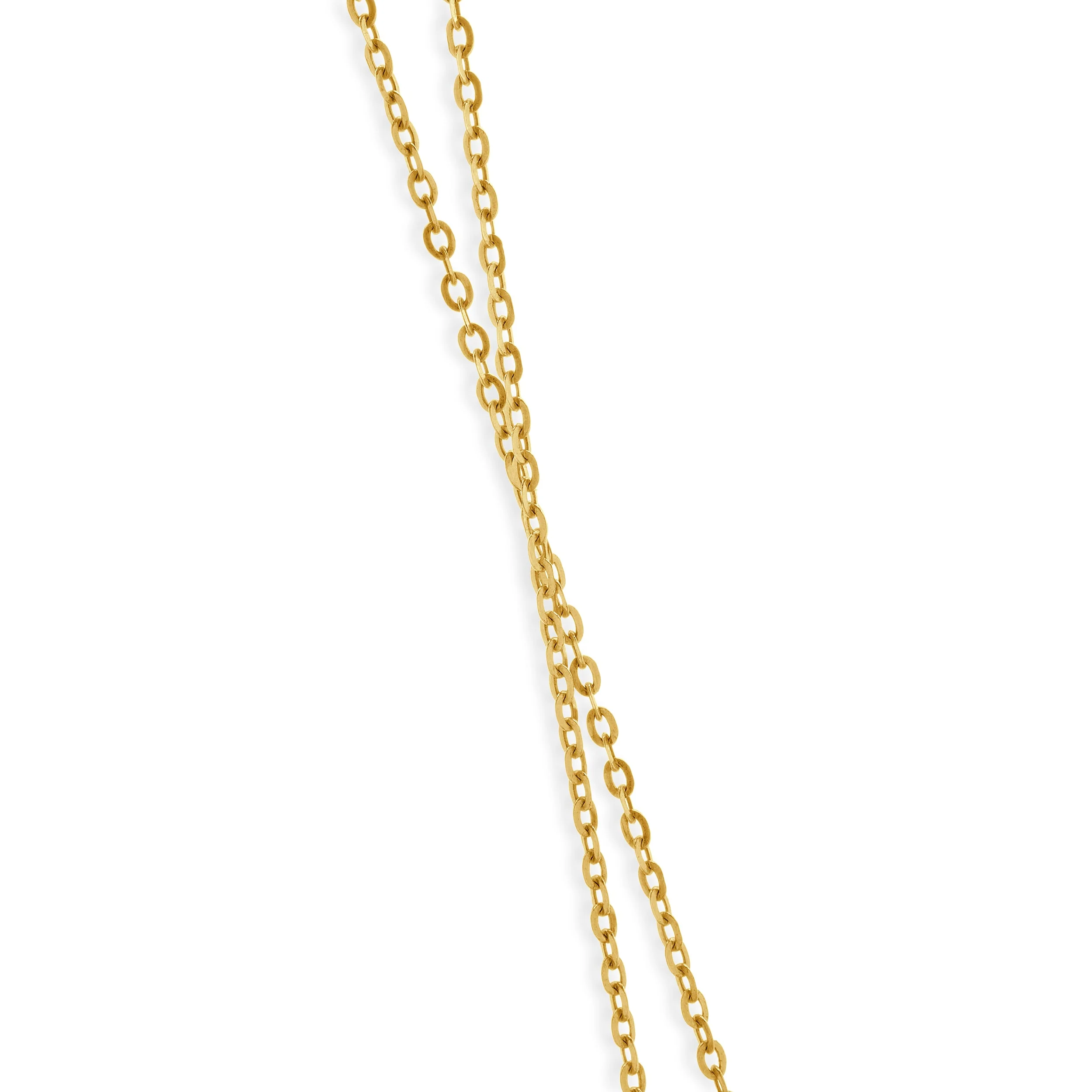 14 Karat Yellow Gold Diamond Star of David Necklace - Image 4