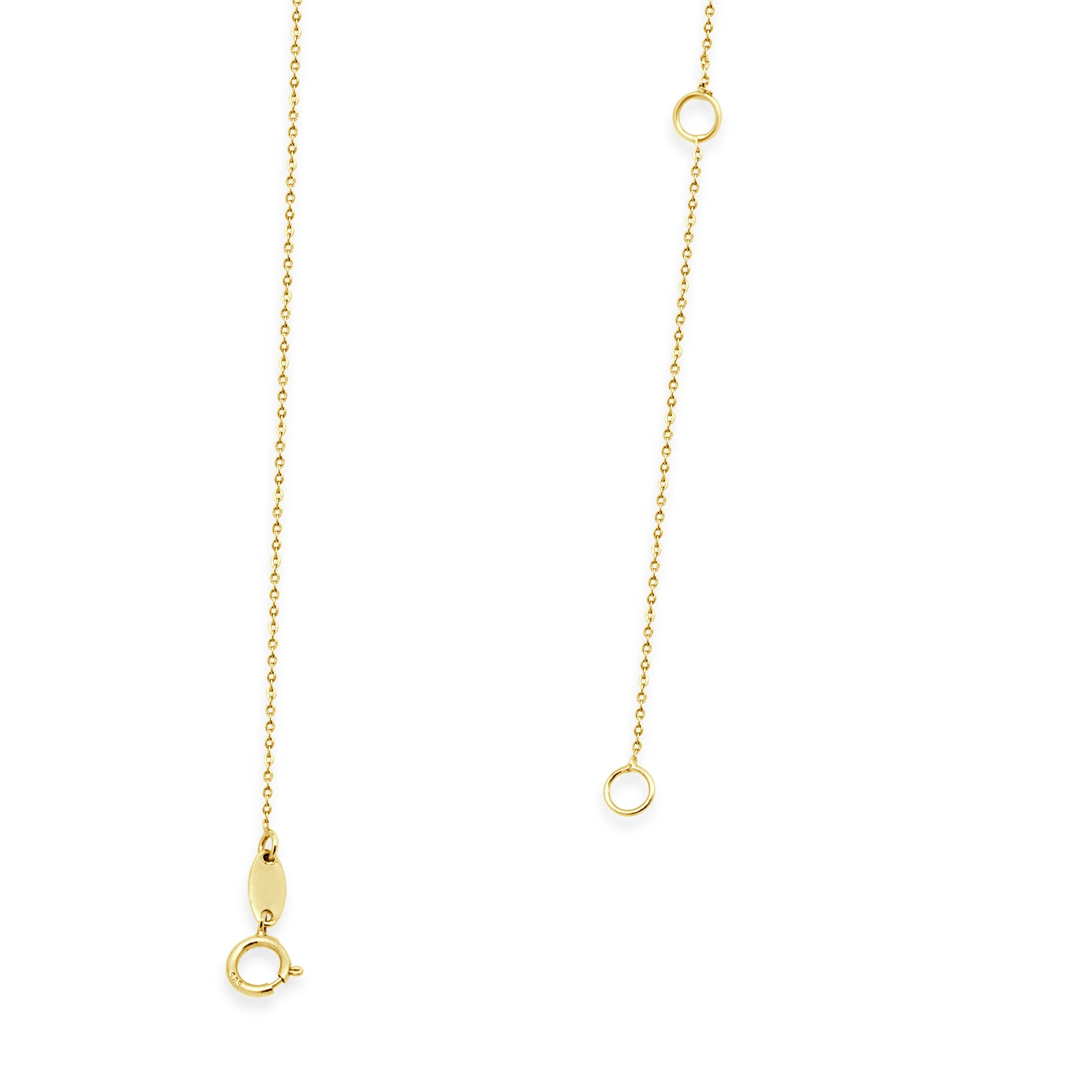 14 Karat Yellow Gold ID Bar Necklace - Image 4