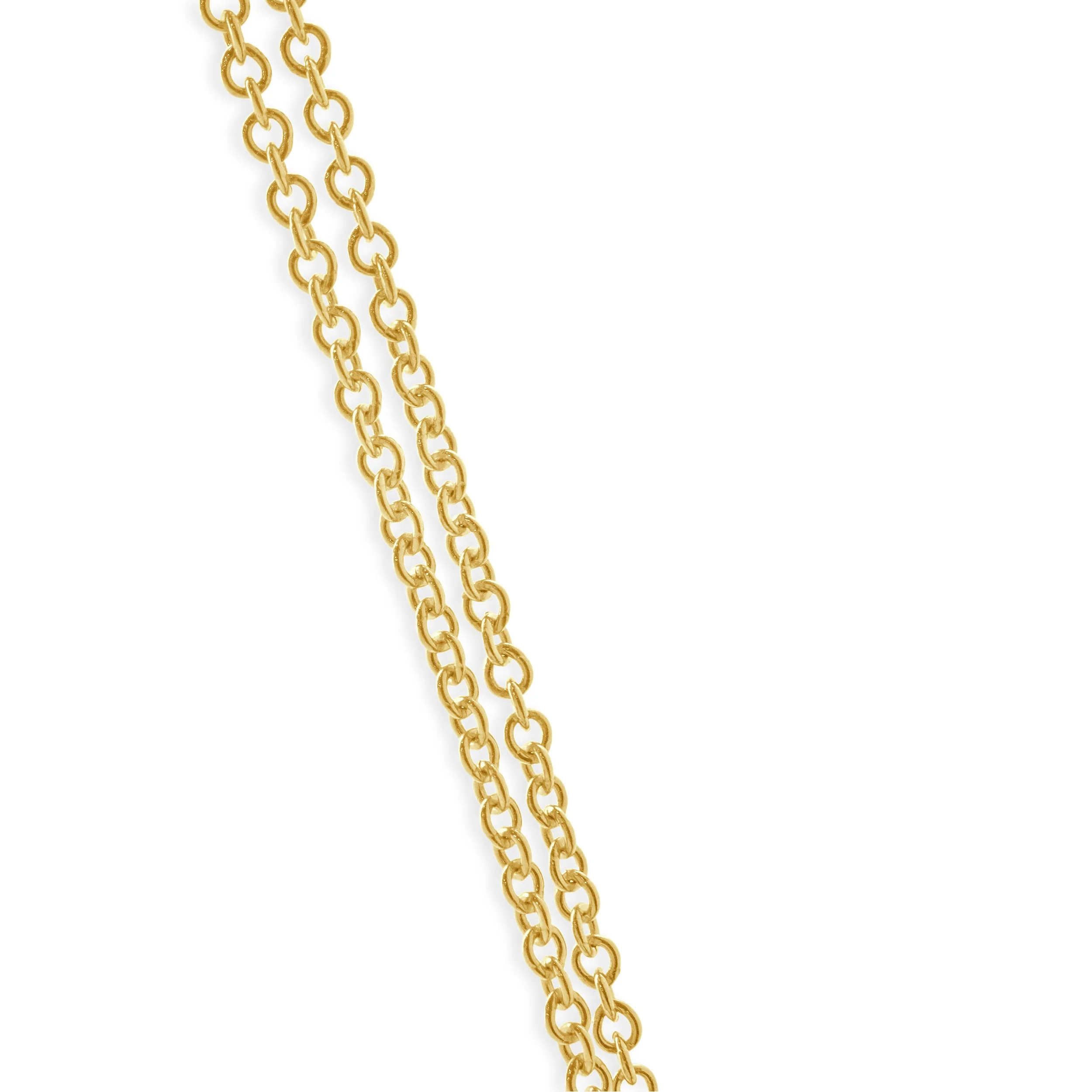 14 Karat Yellow Gold Multi-Stone & Diamond Necklace - Image 3