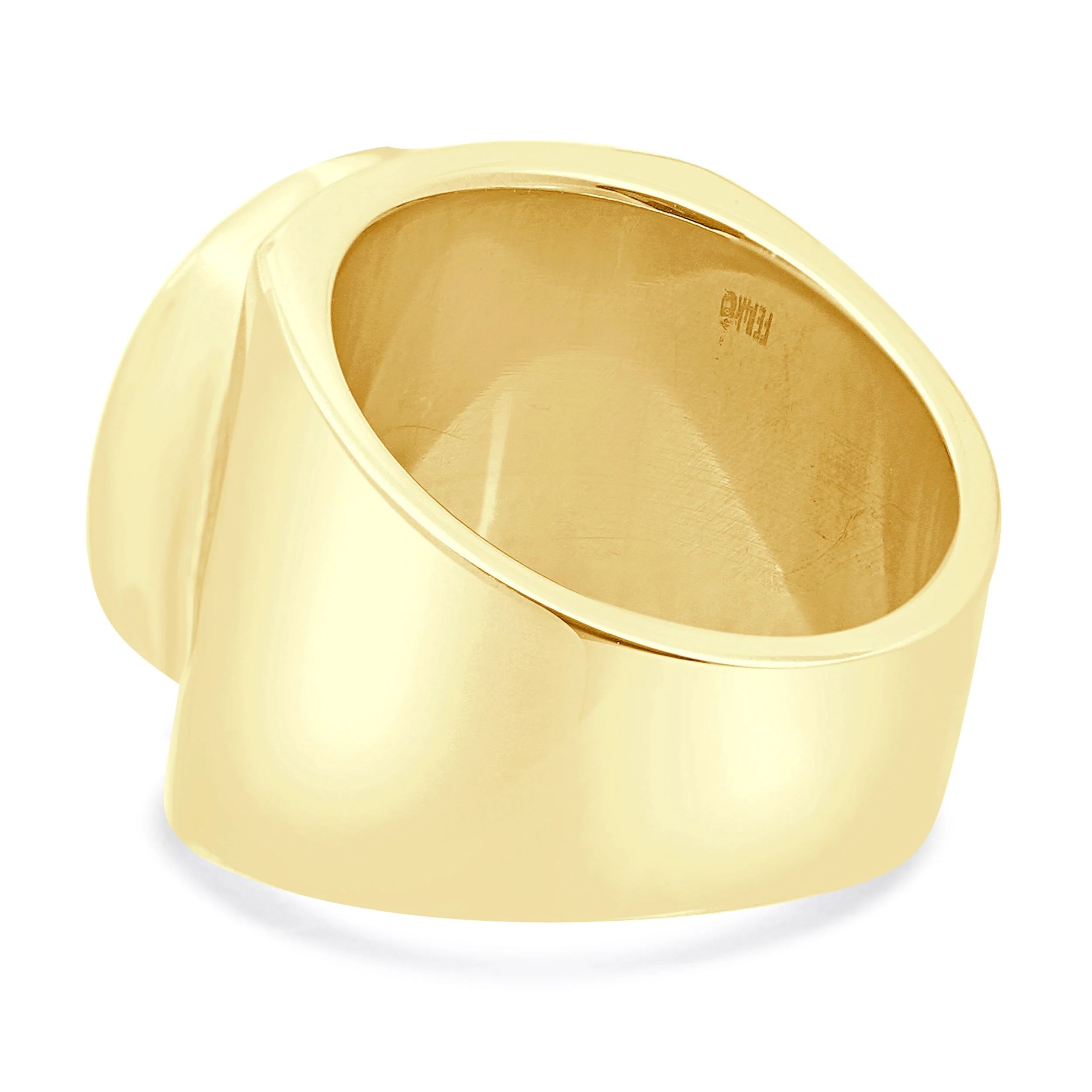 14 Karat Yellow Gold Onyx Ring - Image 3