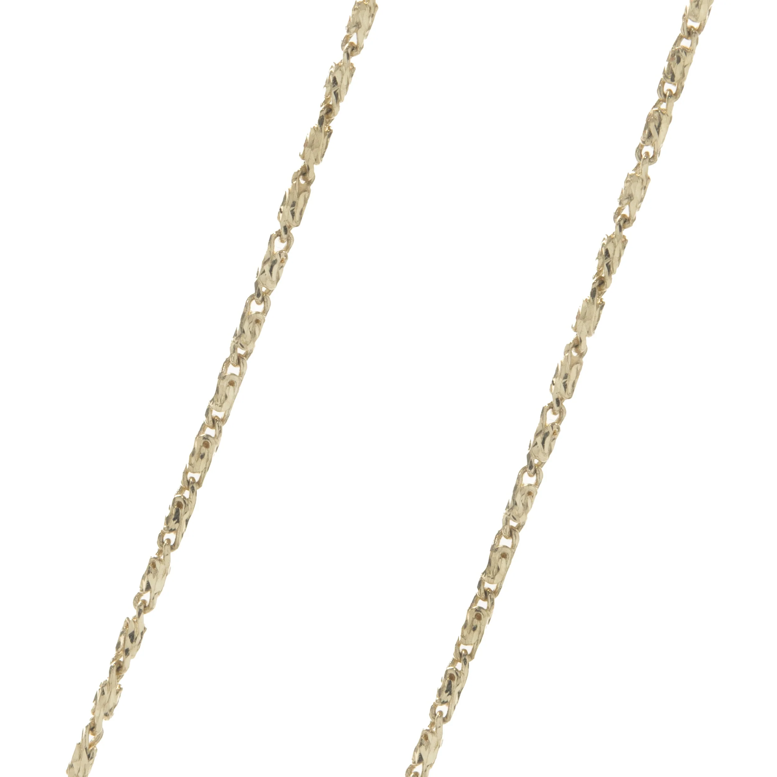 14 Karat Yellow Gold Round Brilliant Cut Diamond Solitaire Necklace - Image 3