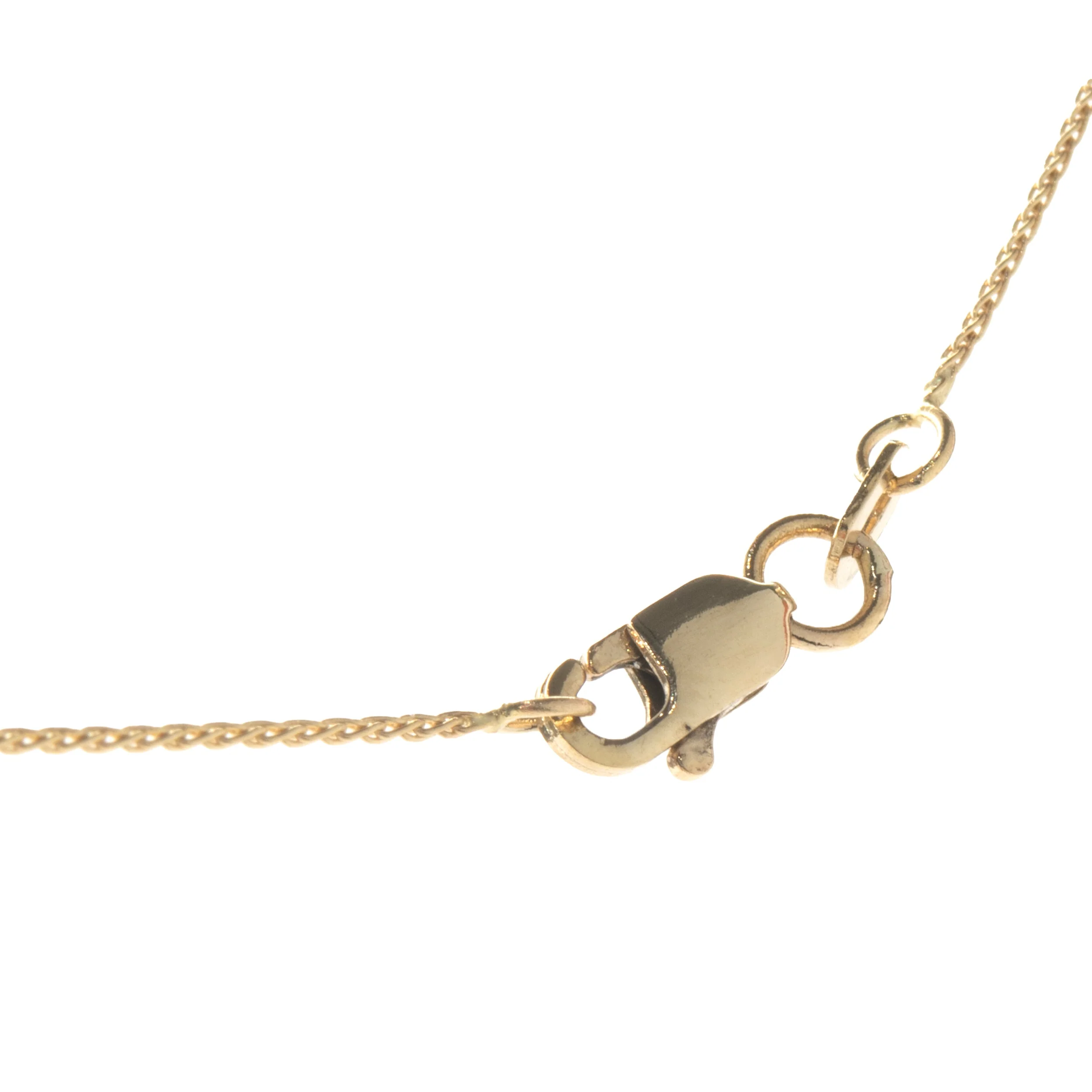 14 Karat Yellow Gold Vintage Pearl and Persian Turquoise Floral Circle Necklace - Image 4