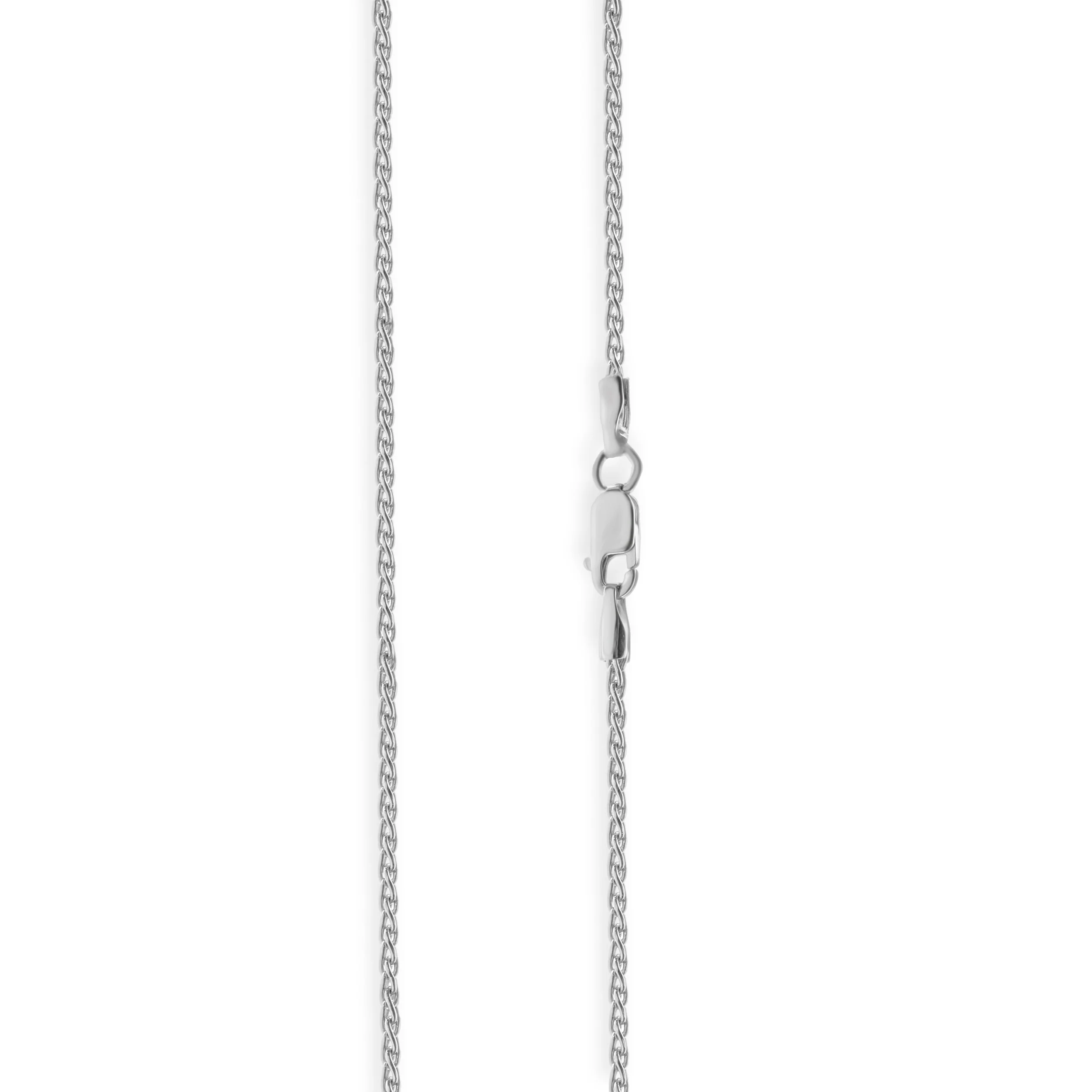18 Karat / 14 Karat White Gold Diamond Pear Shaped Mosaic Necklace - Image 4
