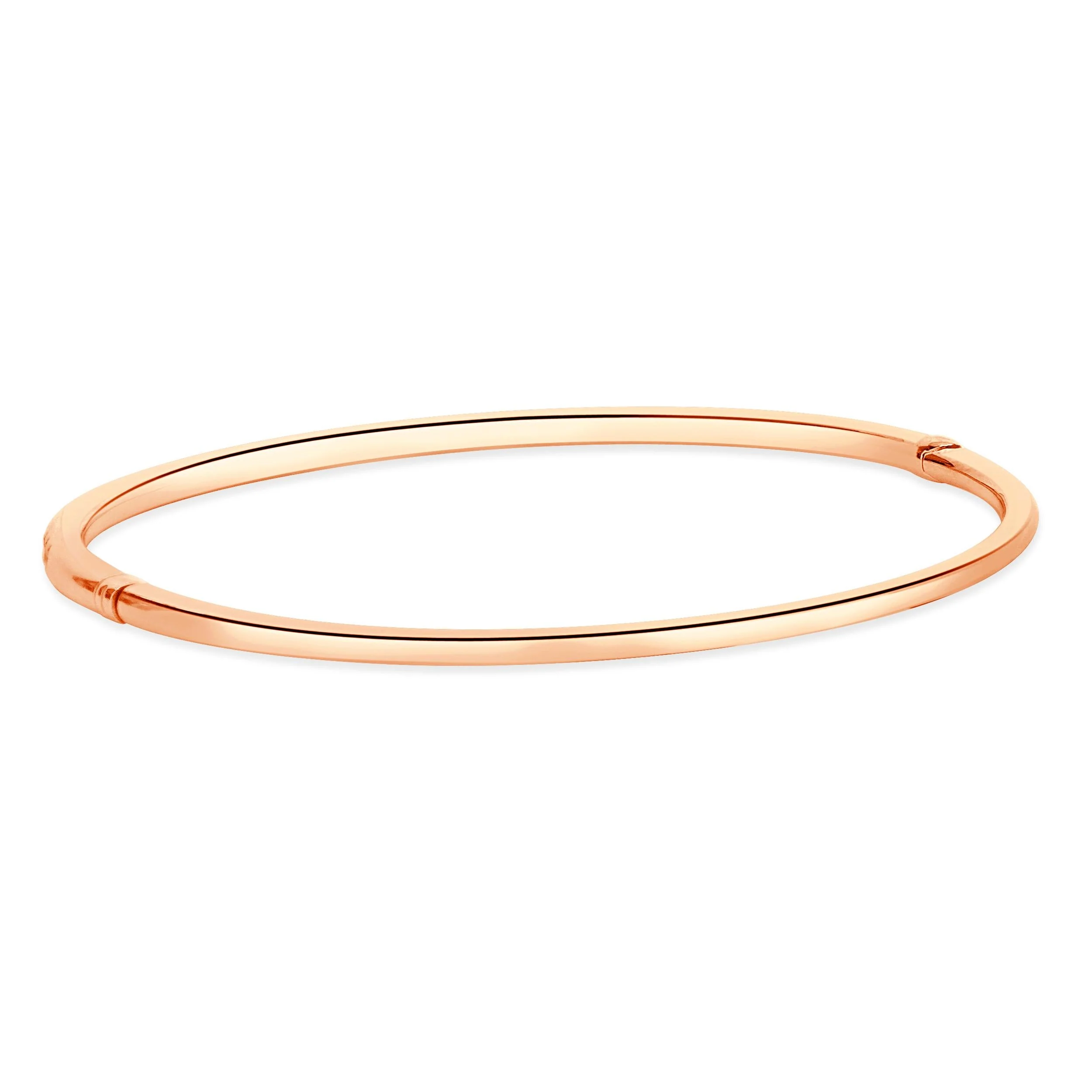18 Karat Rose Gold Diamond Bangle Bracele - Image 3