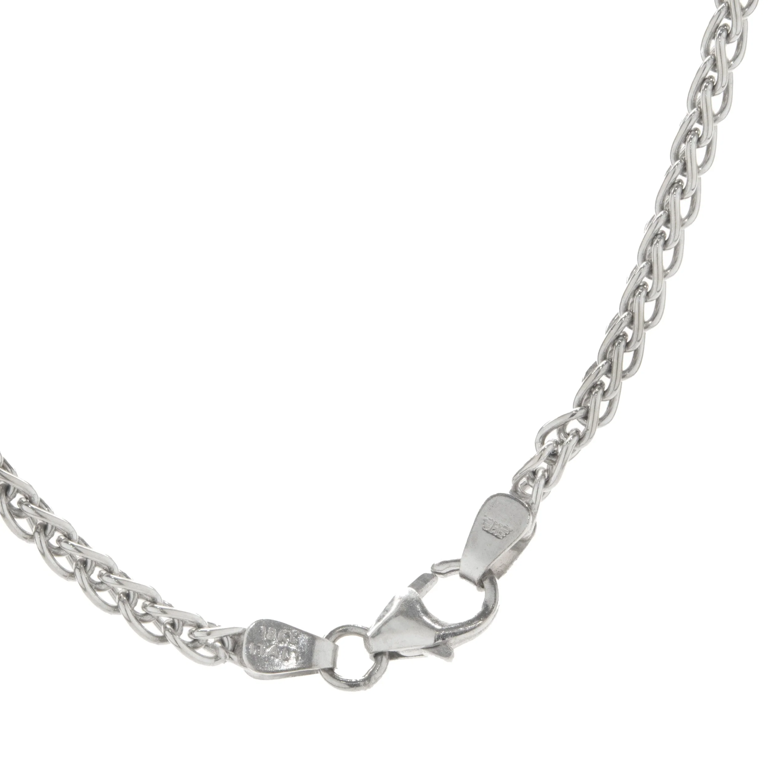 18 Karat White Gold Amethyst and Diamond Necklace - Image 3