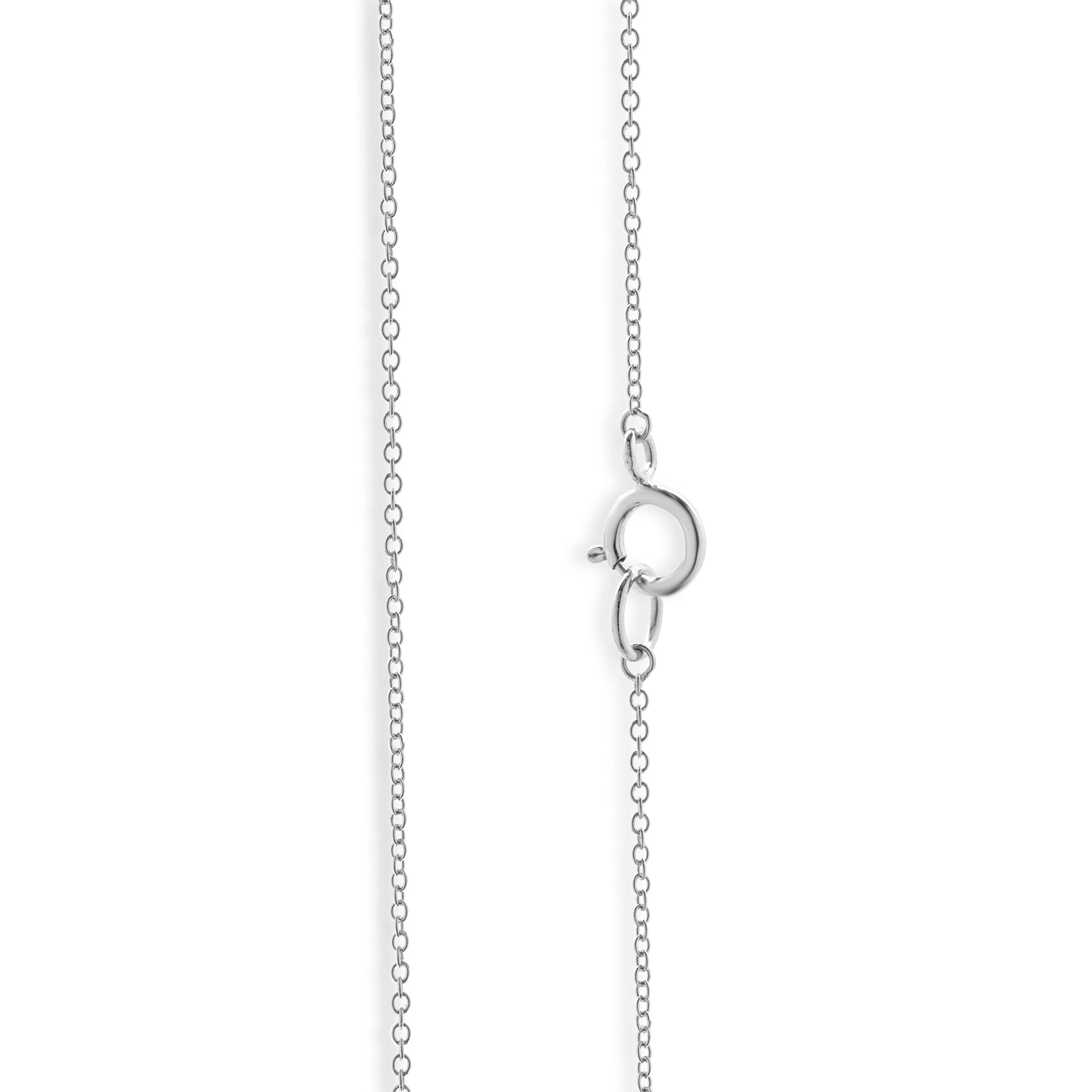 18 Karat White Gold Pear Cut Diamond Flower Necklace - Image 4