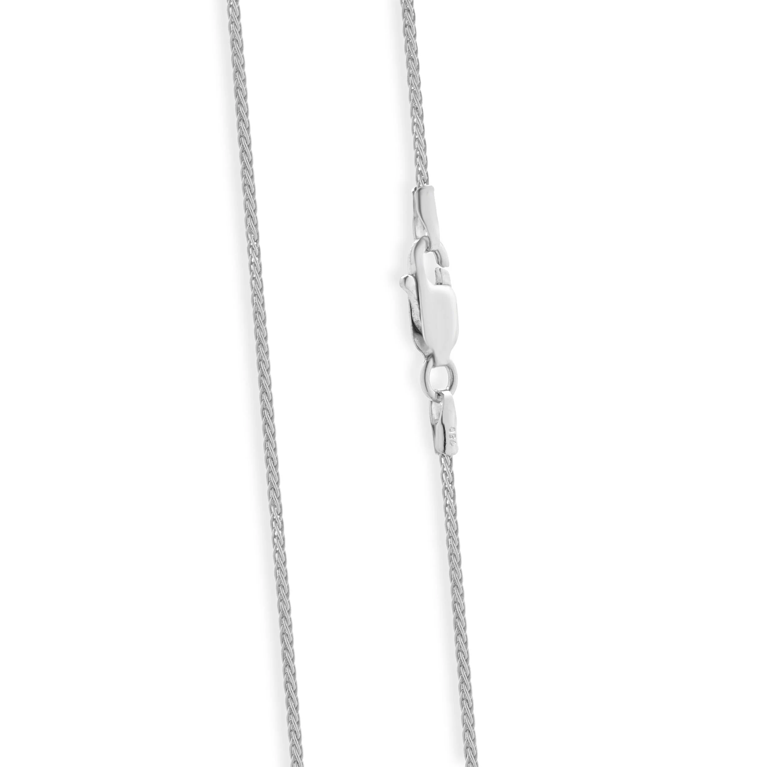 18 Karat White Gold Pink Tourmaline and Diamond Necklace - Image 3