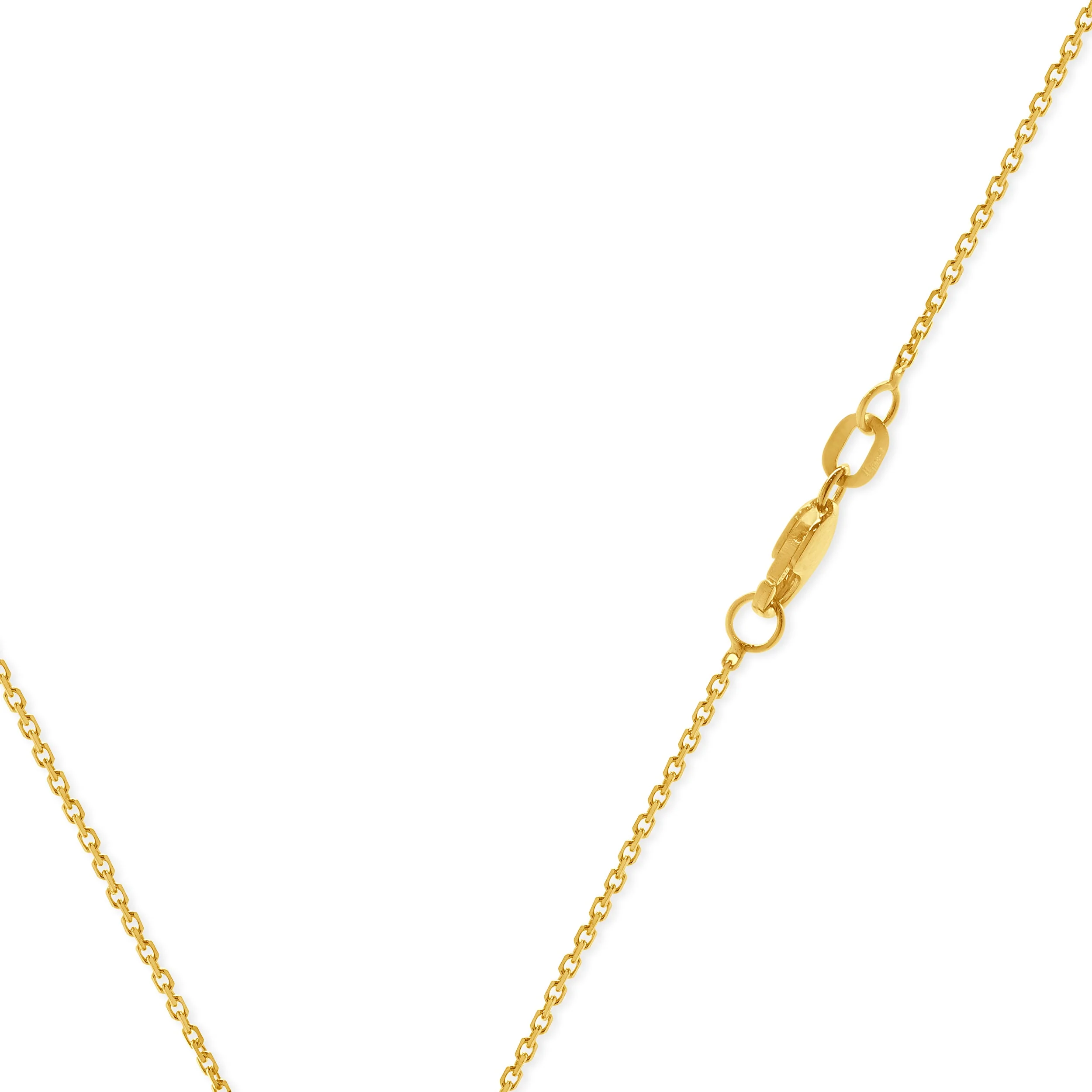 18 Karat White & Yellow Gold Fancy Yellow and White Diamond Puffed Heart Necklace - Image 4