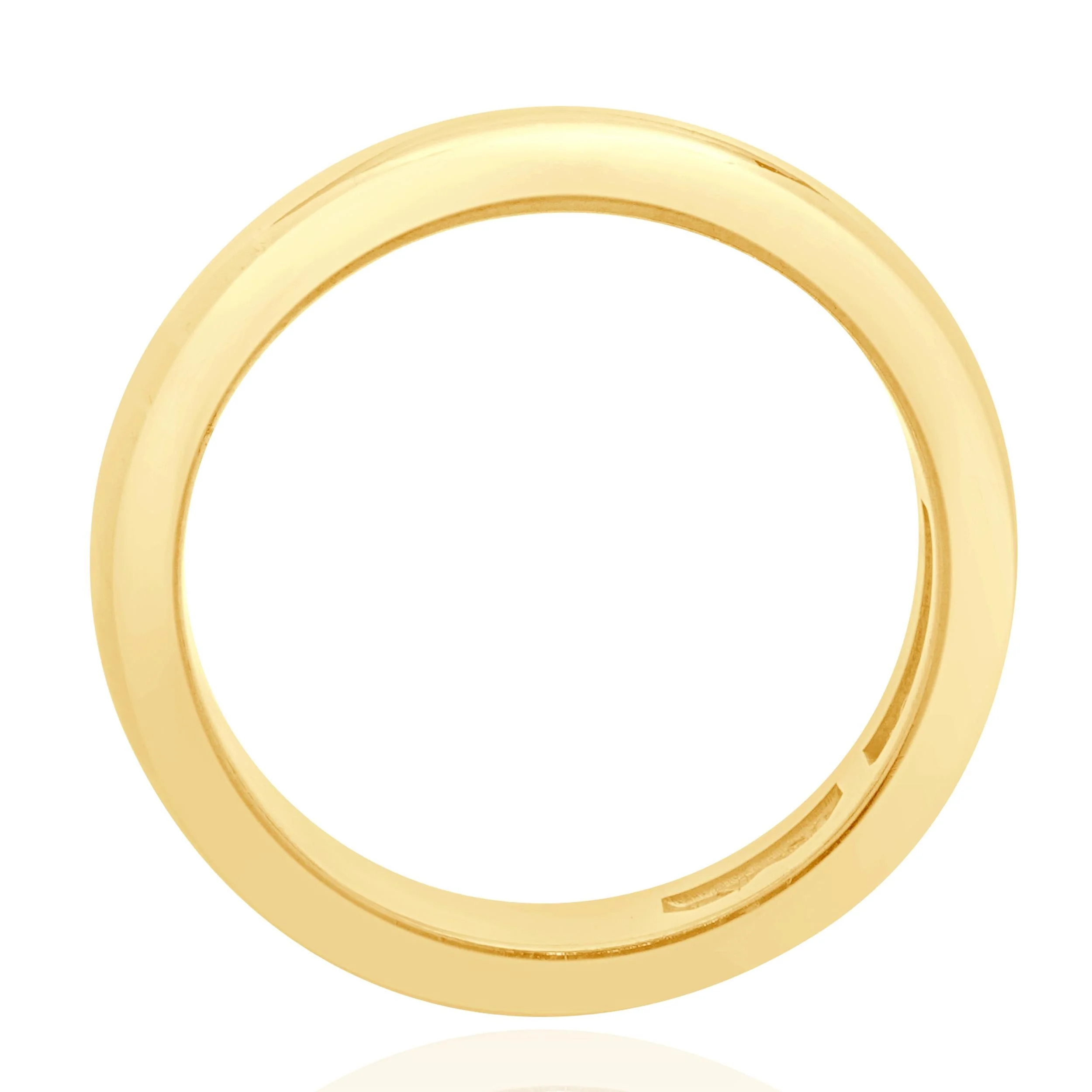 18 Karat Yellow Gold 4MM Band - Image 3