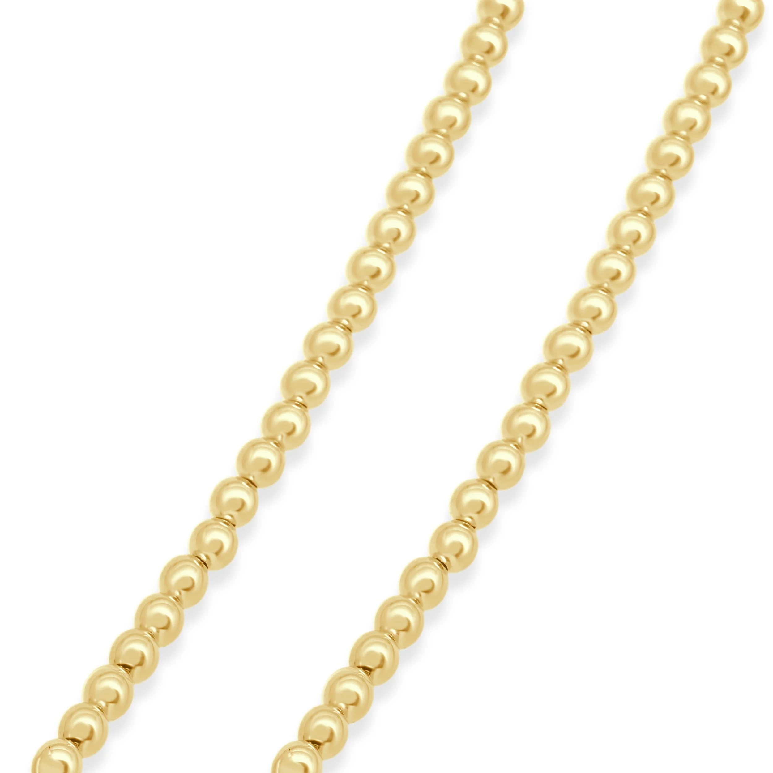 18 Karat Yellow Gold Diamond Evil Eye Necklace - Image 3