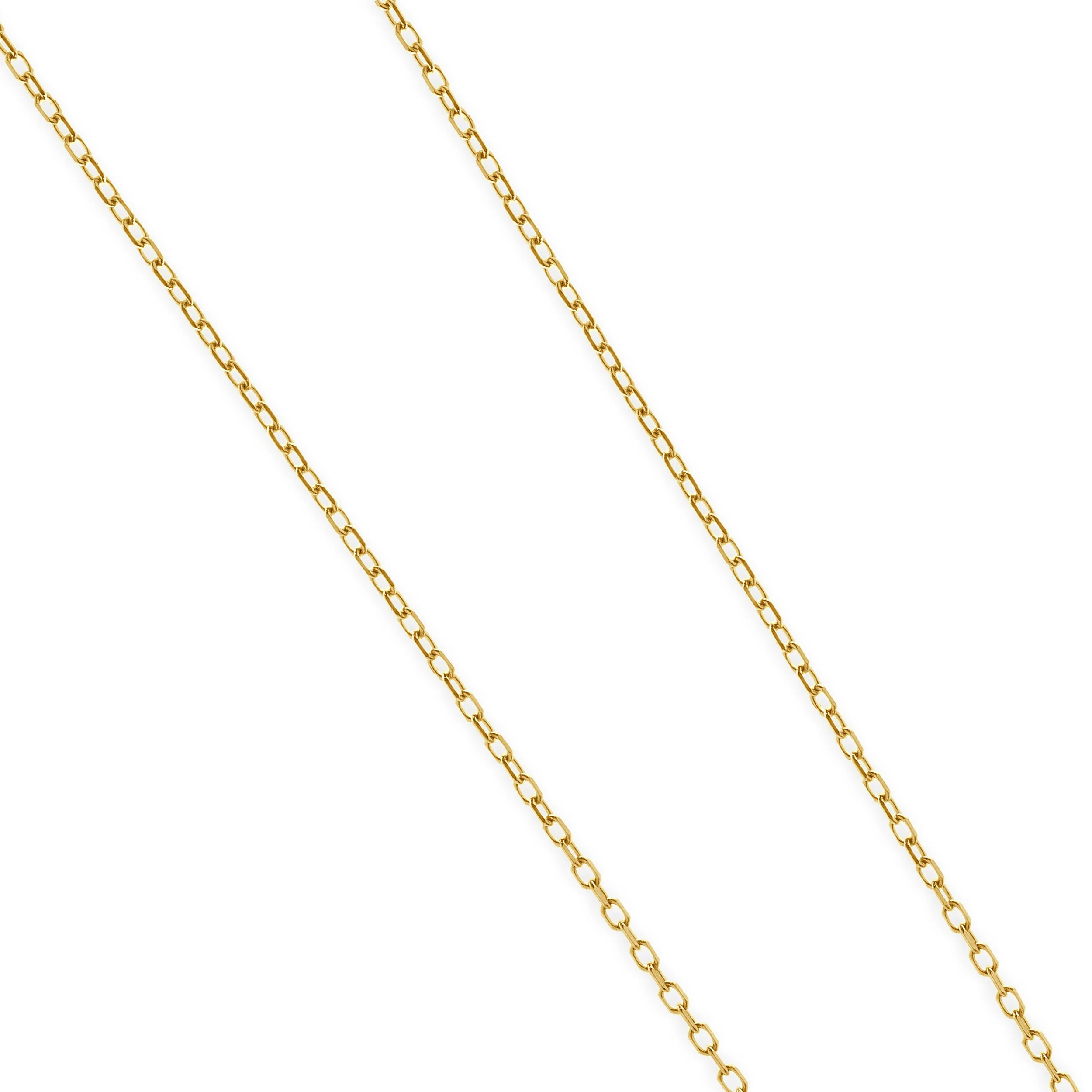 18 Karat Yellow & White Gold Diamond Floral Necklace - Image 3
