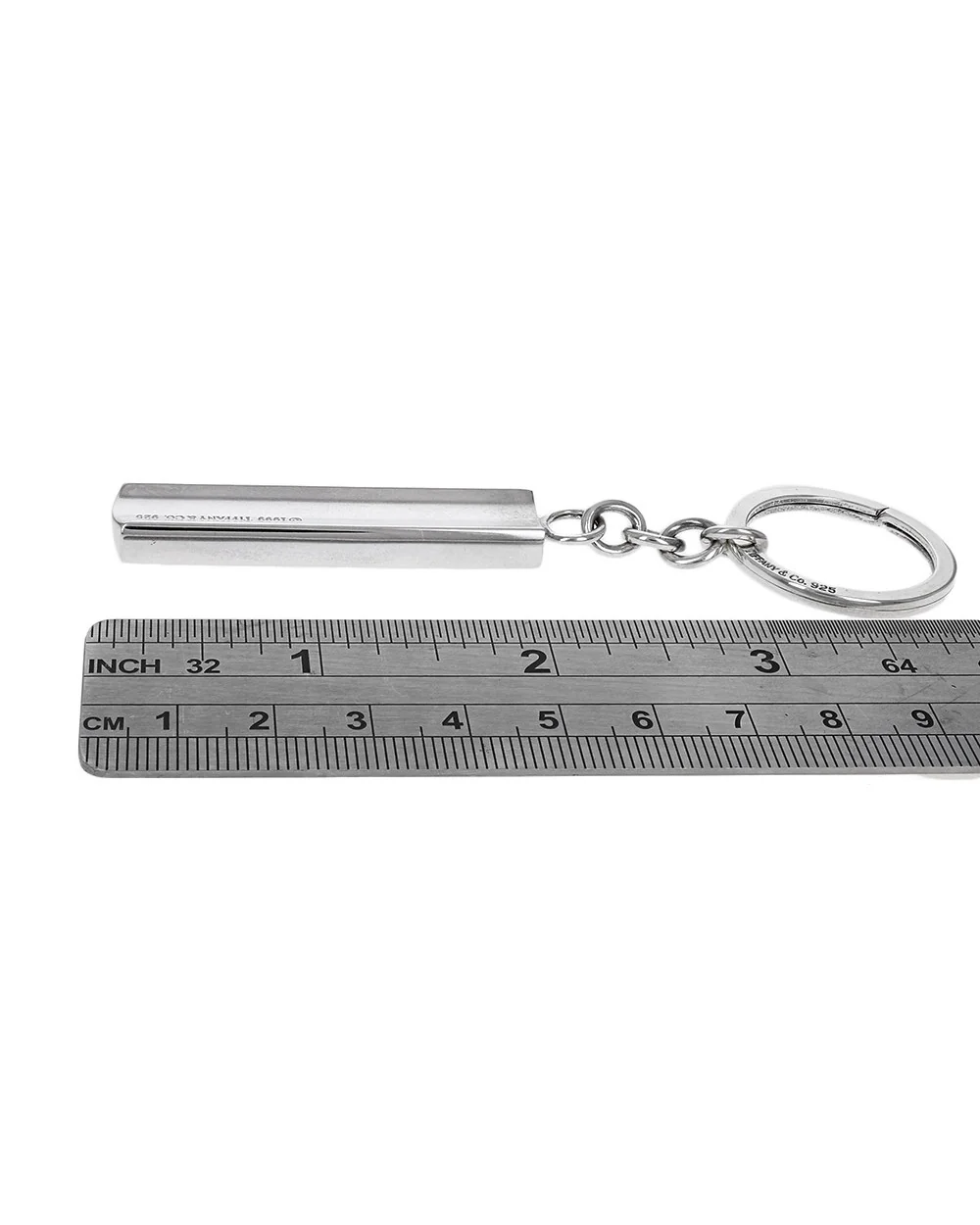 1837 Bar Keychain in Sterling Silver - Image 3