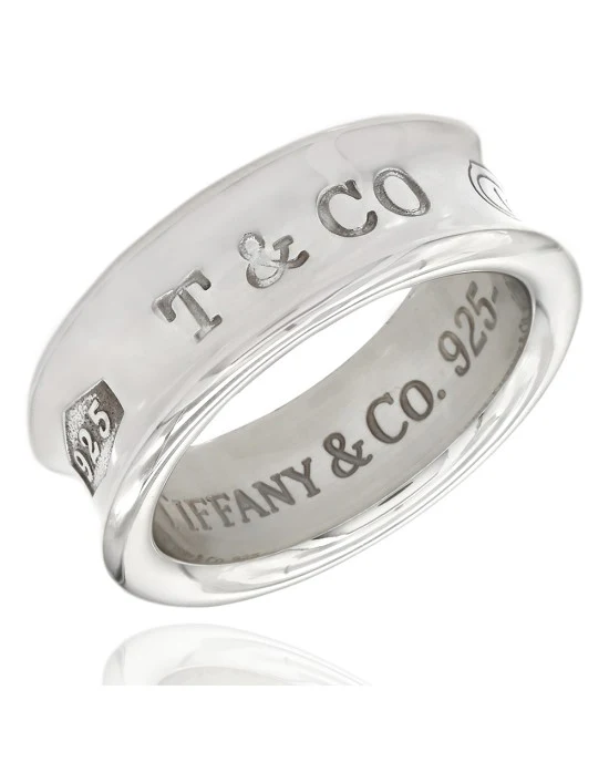 1837 Concave Band in Sterling Silver