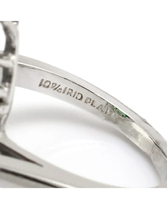 2.03ct Emerald & 1.36ctw Diamond Halo Ring in Platinum - Image 7