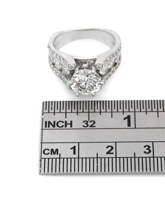 2.48ct Round Brilliant Diamond Solitaire Ring - Image 3