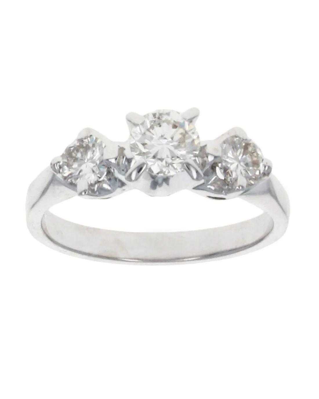 3 Stone Diamond Engagement Ring - Image 2
