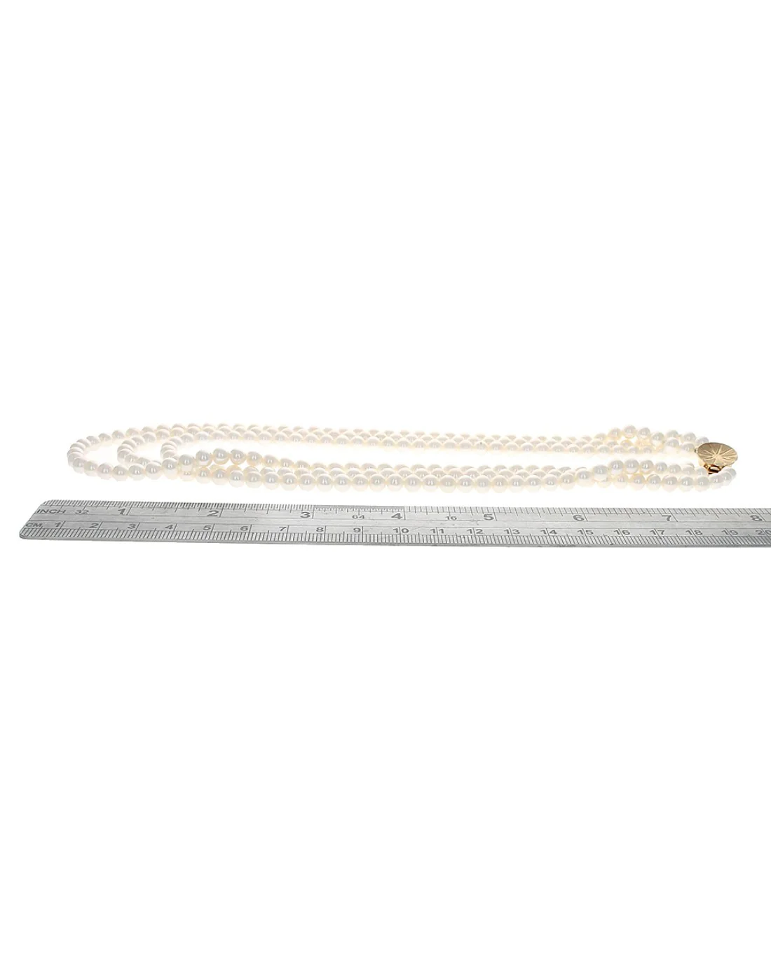 3 Strand Freshwater Pearl Nesting Necklace - Image 3