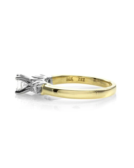 5 Stone Diamond Engagement Ring - Image 2