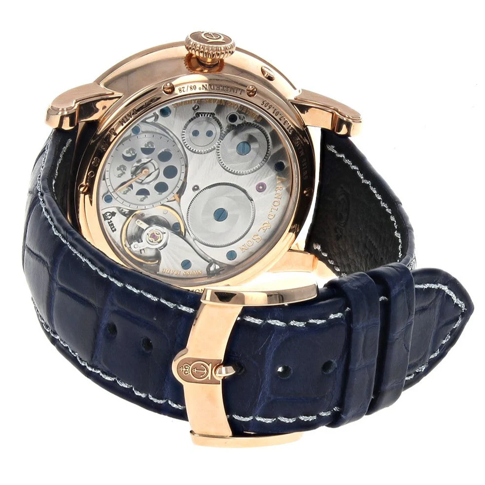 Arnold & Son Perpetual Moon Obsidian Dial Rose Gold 1GLAR.Z01A.C154A - Image 4