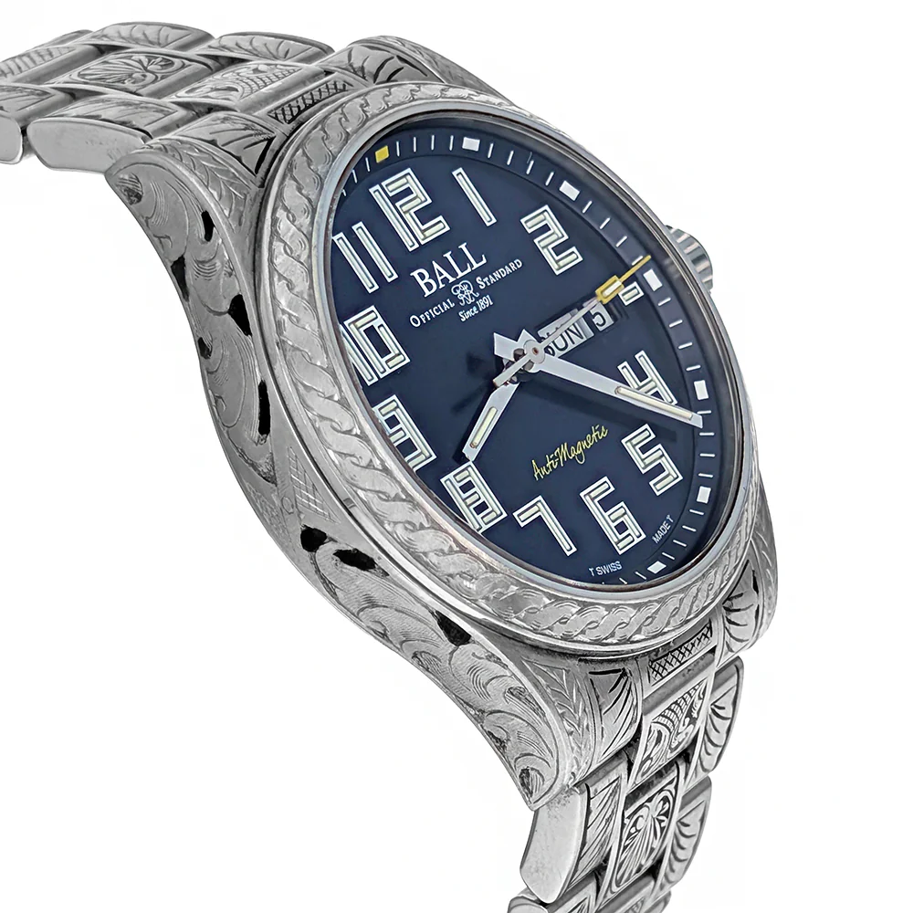 Ball Engineer III Starlight 40mm Hand-Engraved Stainless Steel NM2182C-S12-BE1 - Image 2