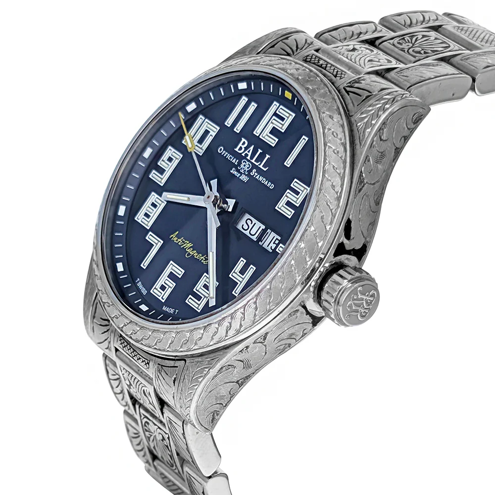 Ball Engineer III Starlight 40mm Hand-Engraved Stainless Steel NM2182C-S12-BE1 - Image 3