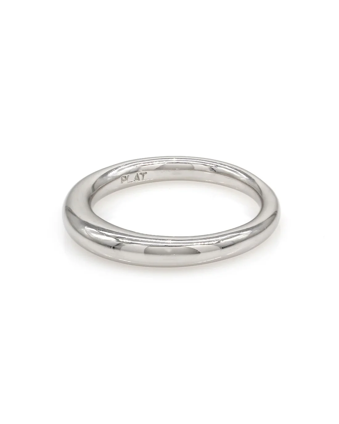 Band Ring in Platinum - Image 3
