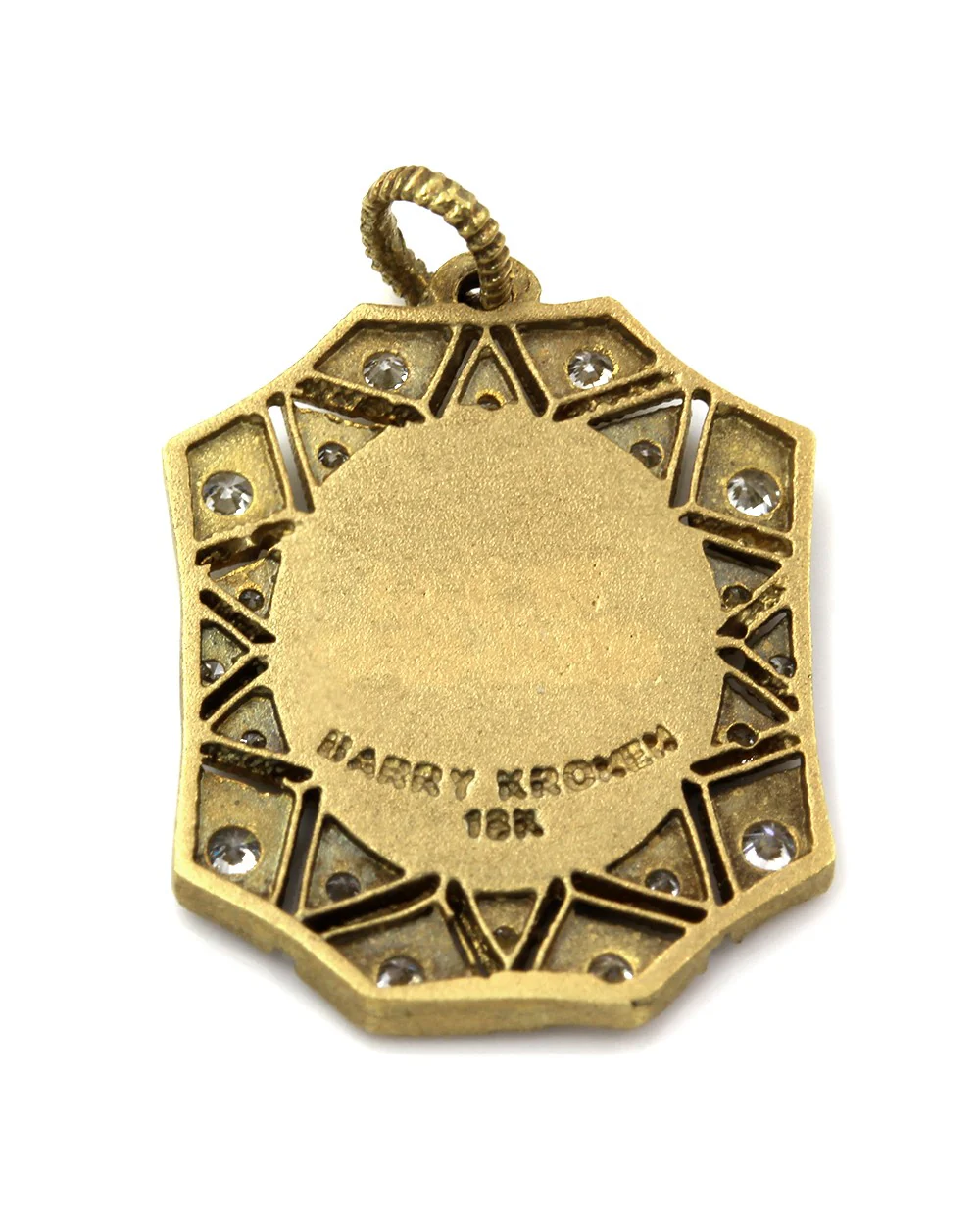 Barry Kronen Babylicious Octagon Charm in Gold - Image 2