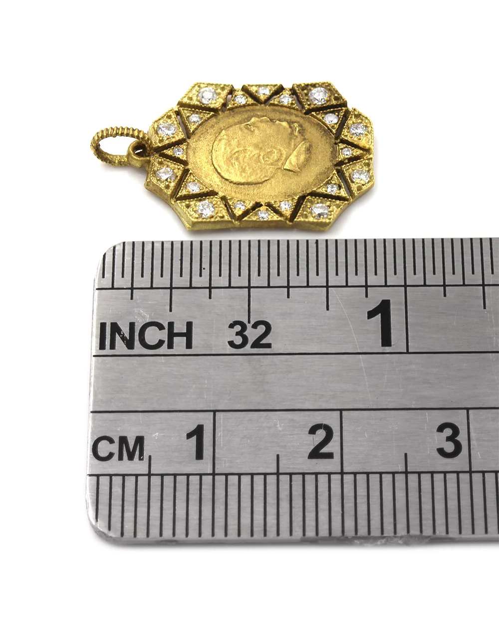 Barry Kronen Babylicious Octagon Charm in Gold - Image 3