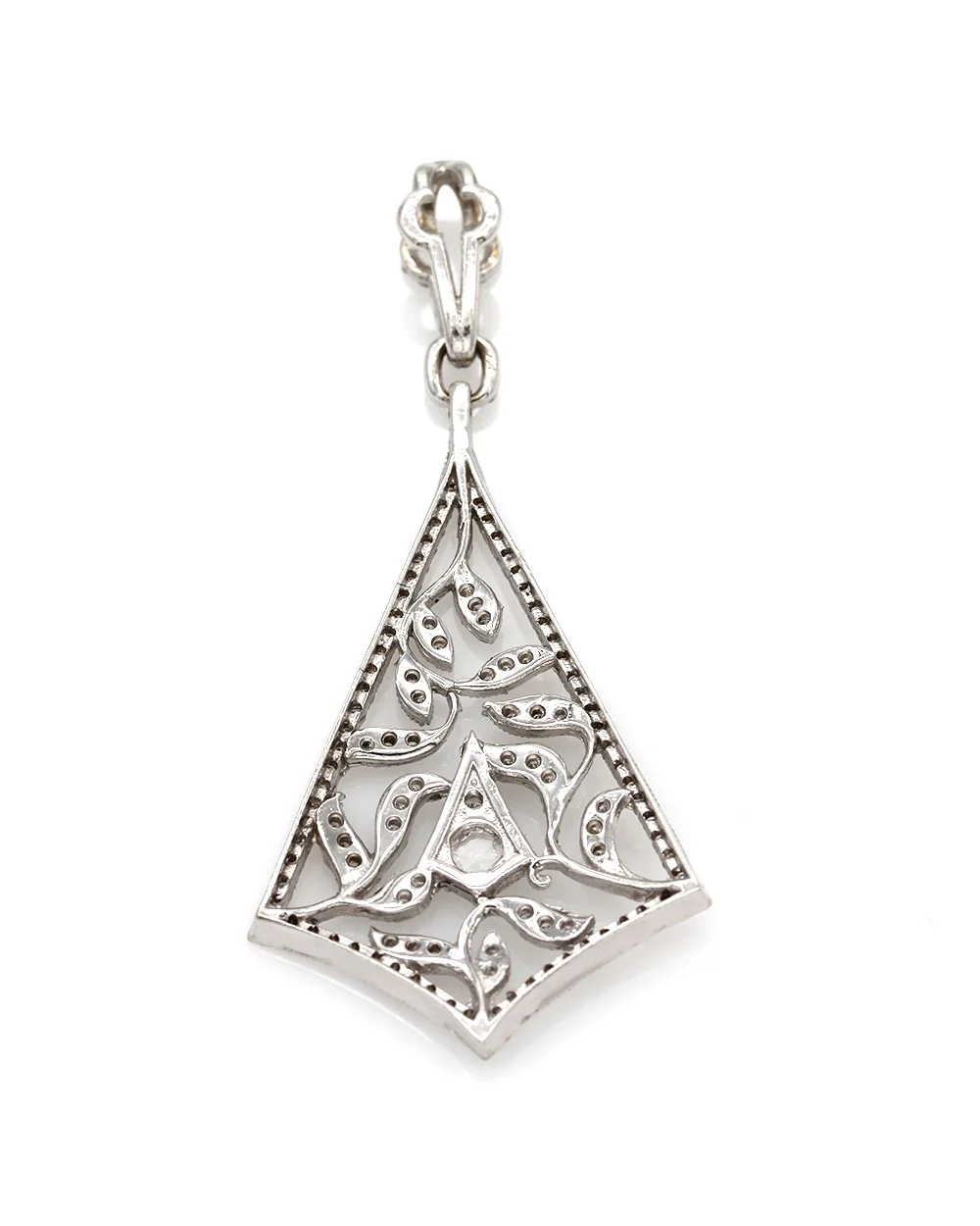 Barry Kronen Vintage Diamond Pendant in Gold - Image 2