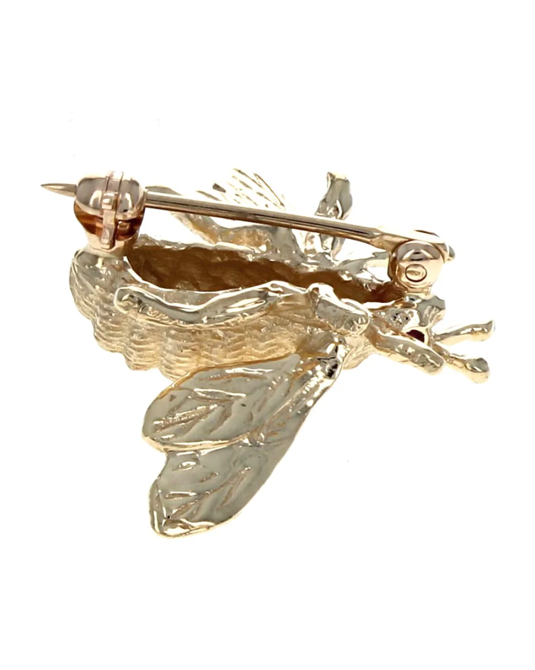 Bee Pin in Yellow Gold - Image 2
