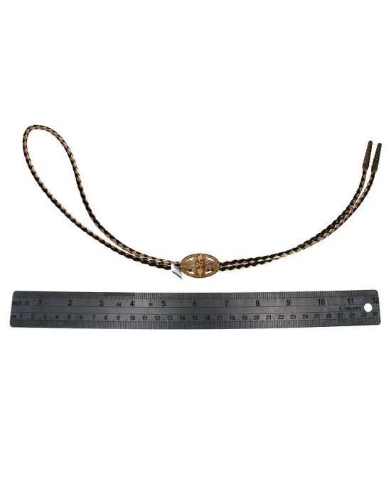 Black Hills 10K & 12K Gold Bolo Tie - Image 3