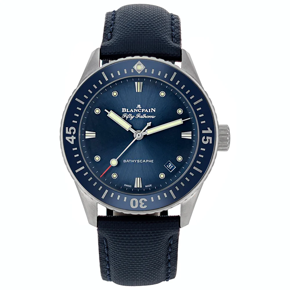 Blancpain Fifty Fathoms Bathyscaphe 38mm Stainless Steel 5100 1140 O52A