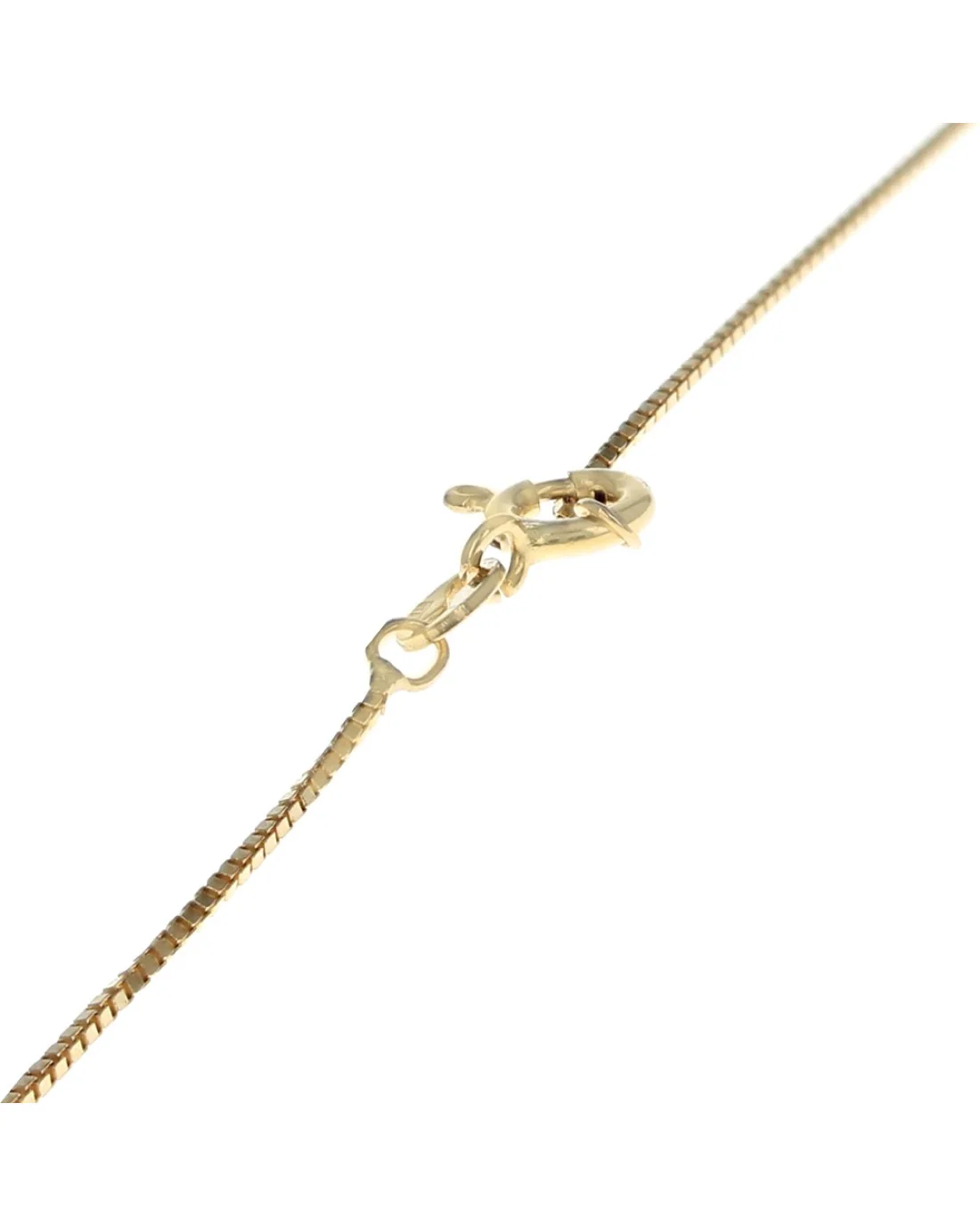 Blue Sapphire and Diamond Flower Drop Necklace in Yellow Gold - Image 2